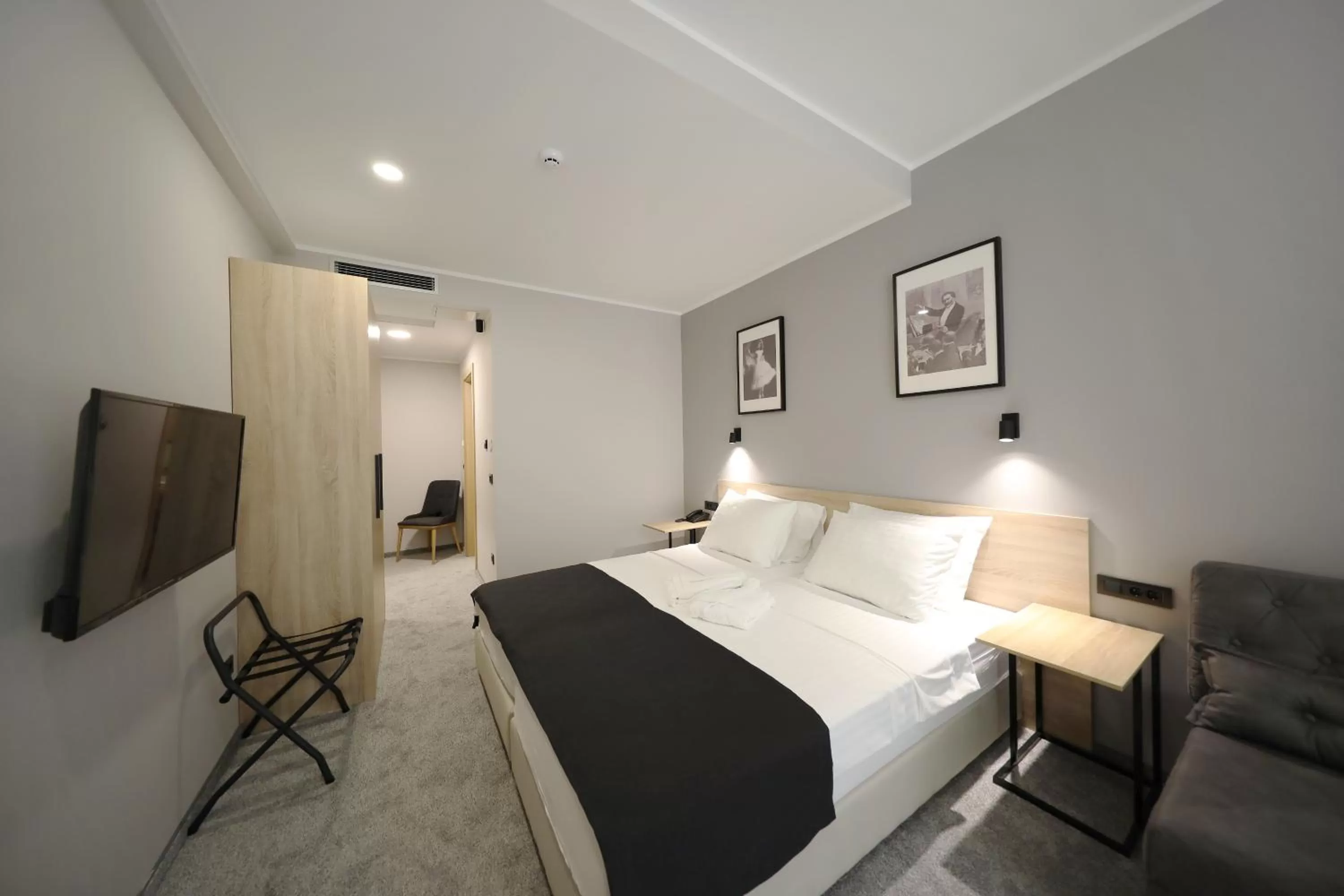 Bed in Teatro Verdi Boutique Hotel