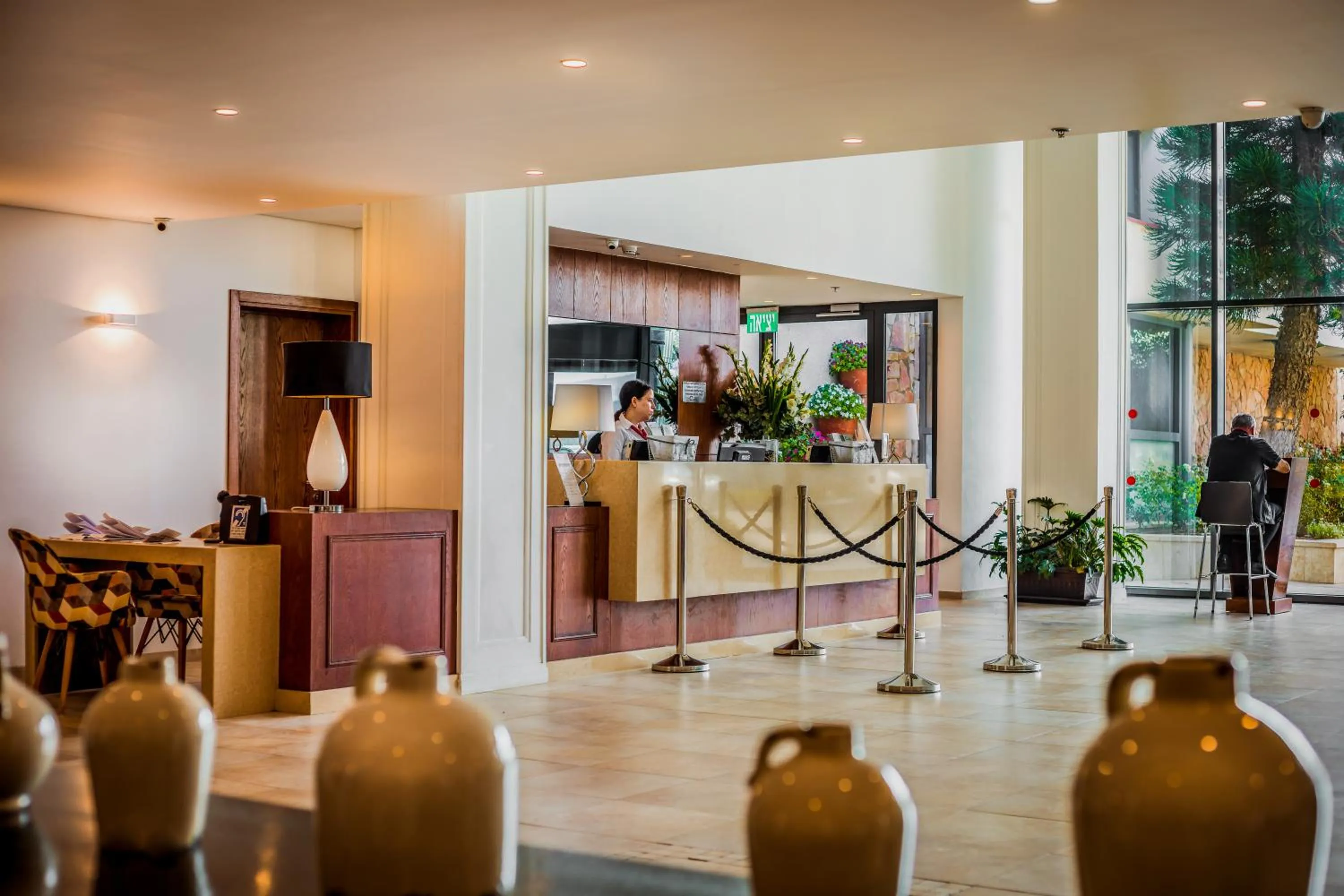 Lobby or reception in C Hotel Neve Ilan