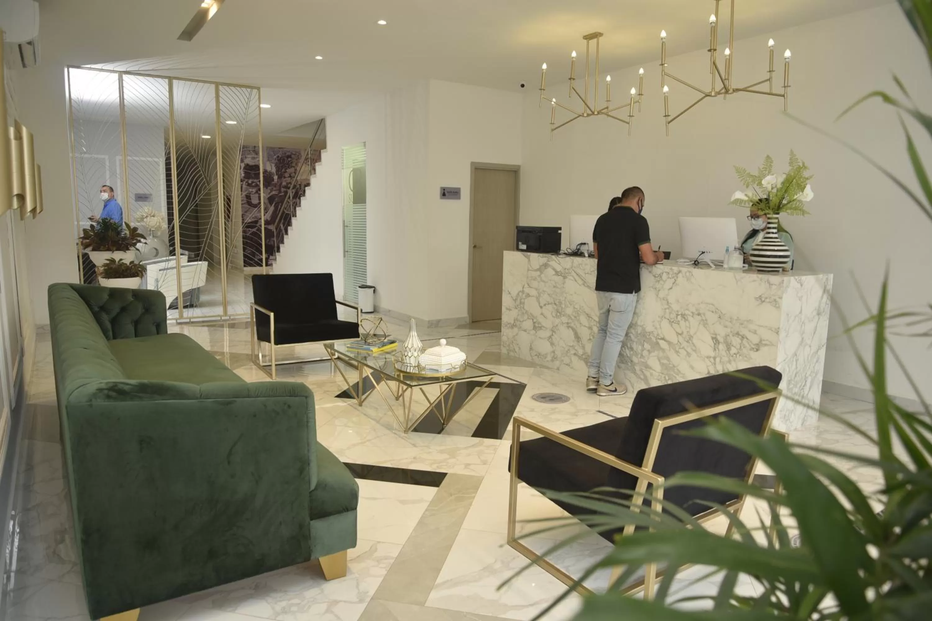 Lobby or reception in OR HOTEL 94