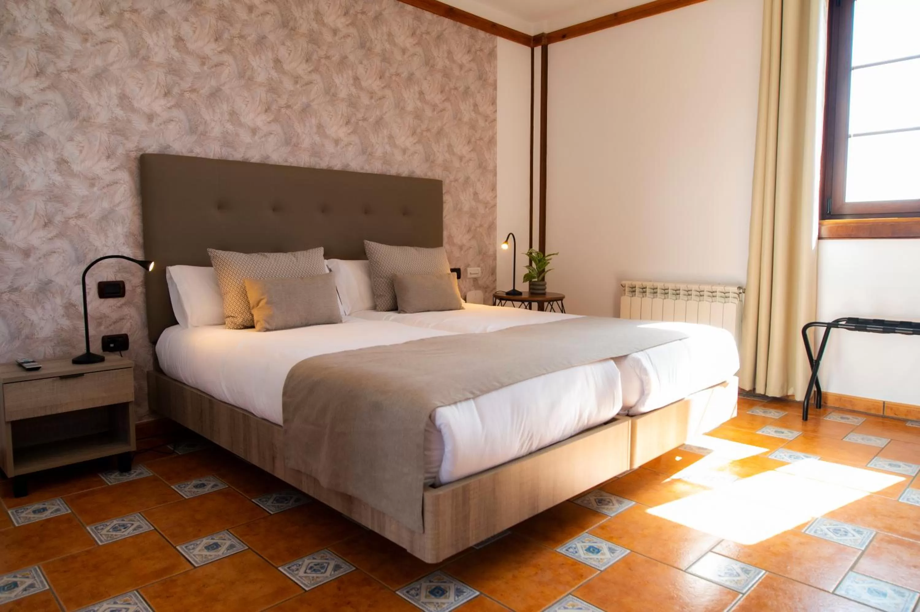 Bed in Hotel El Tejar & Spa