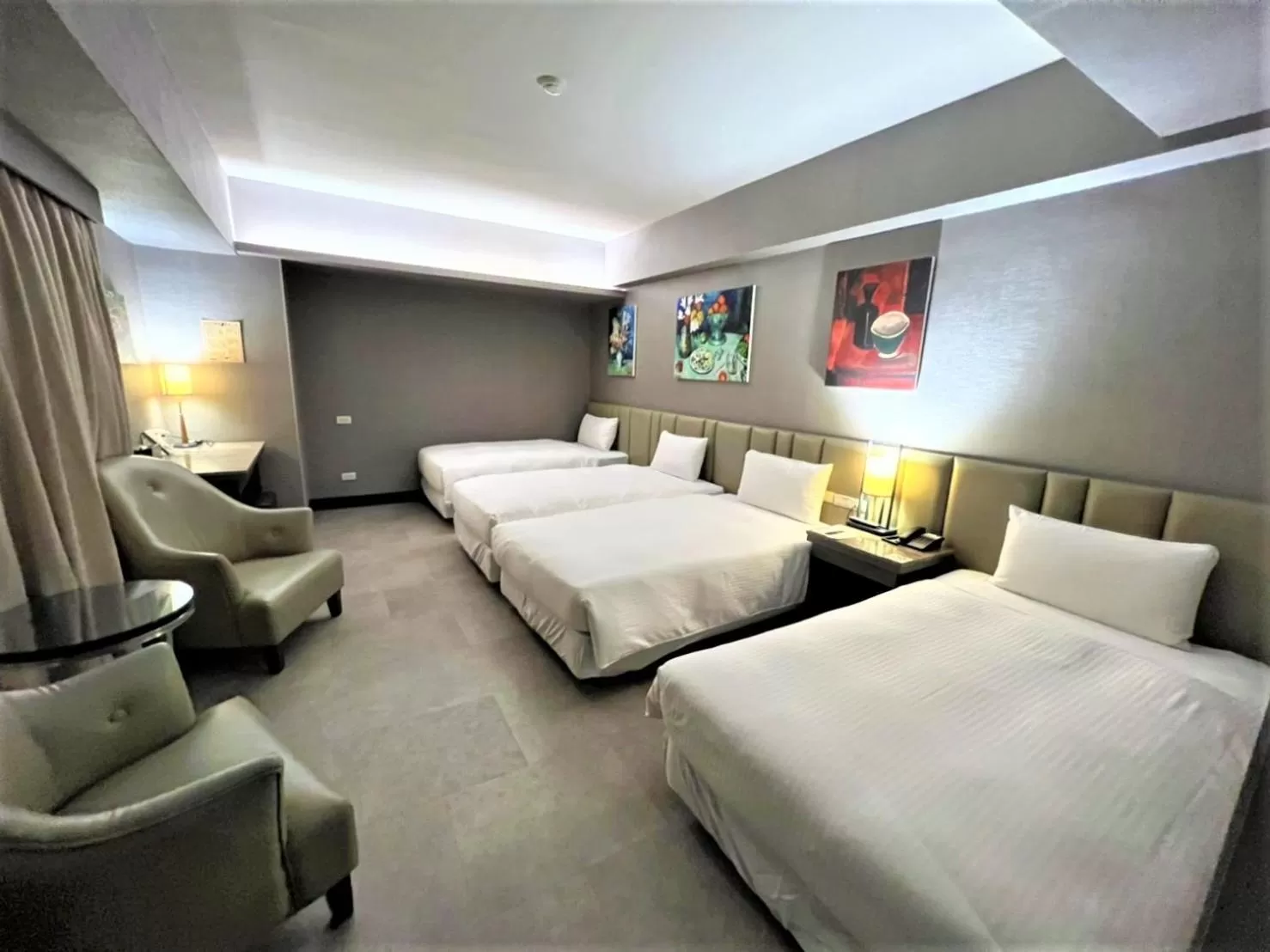 Bed in Kaohsiung Ahotel