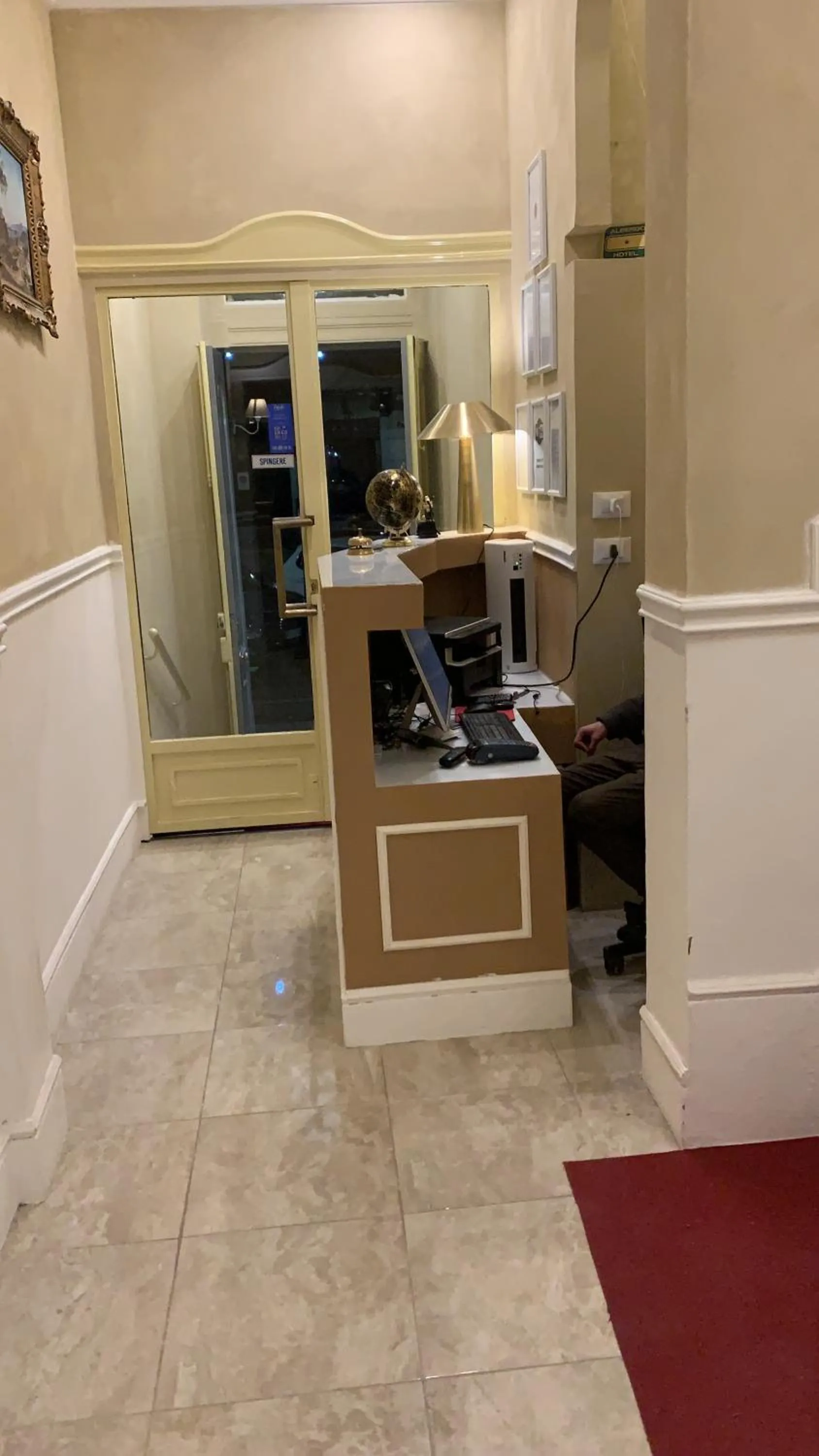 Lobby or reception in Boutique Hotel Calais Milano