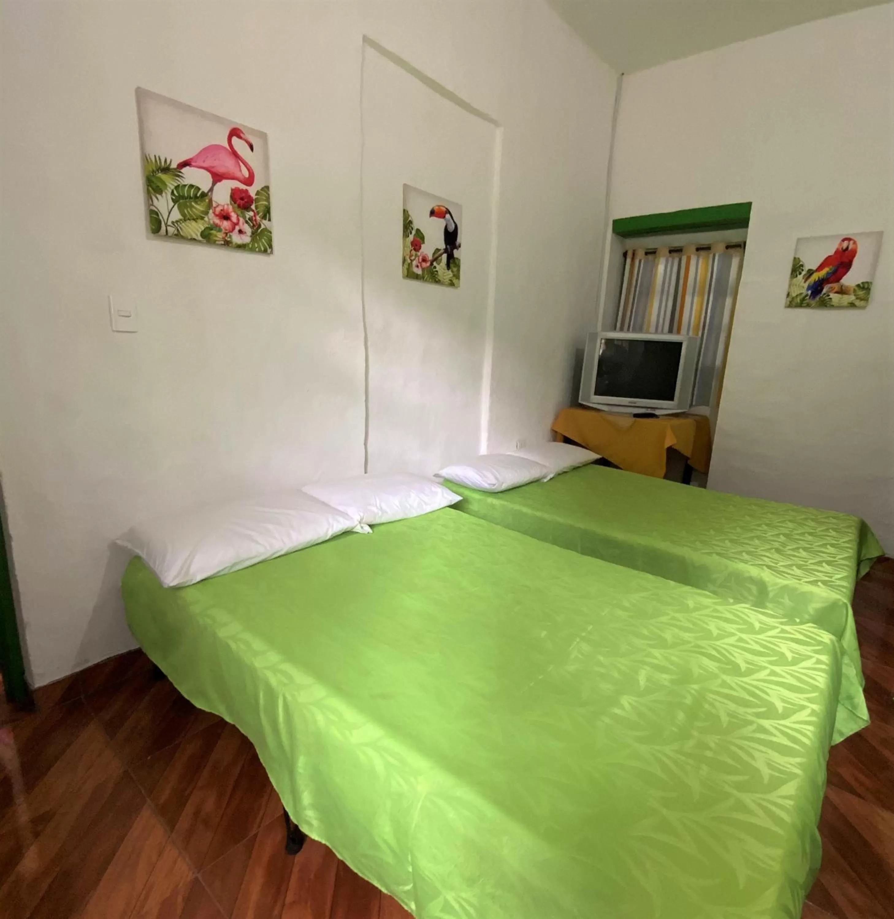 Bed in Posada Turistica Nakku