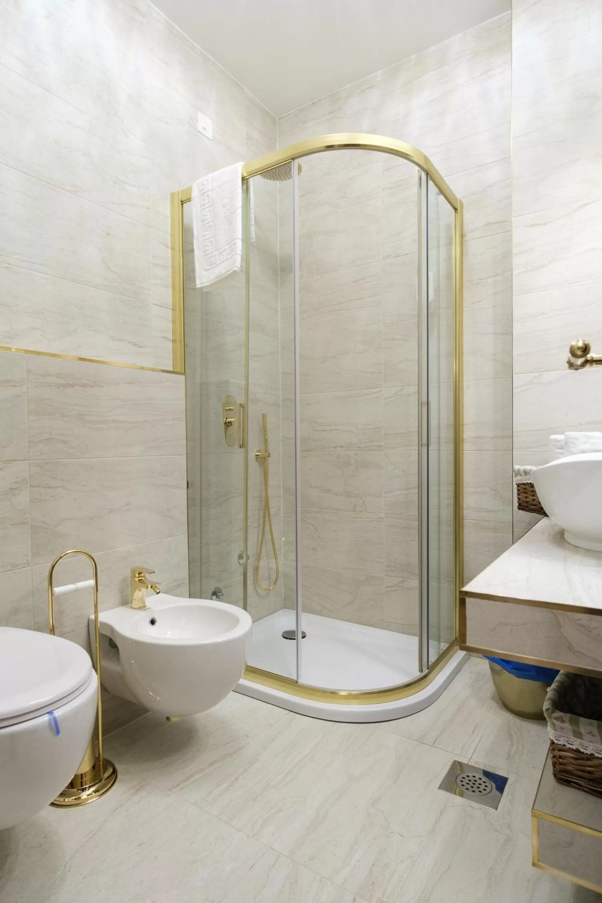 Bathroom in Integra Hotel