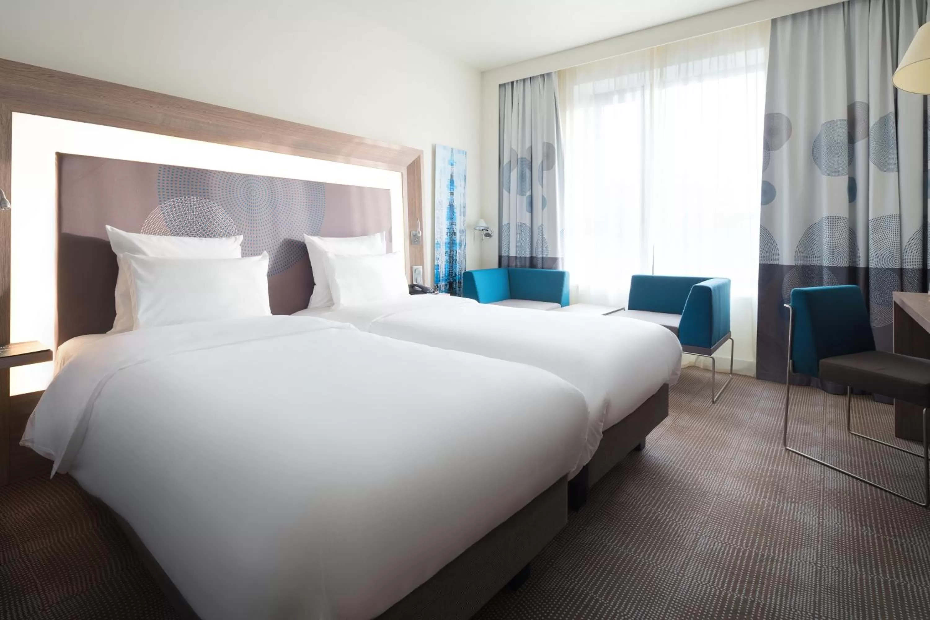 Bed in Novotel Almaty City Center