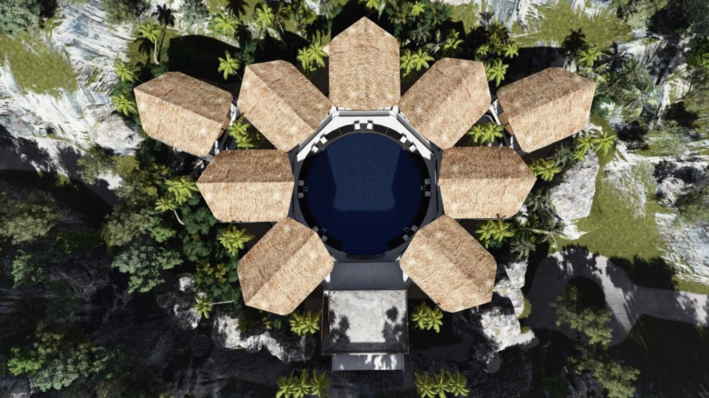 Text overlay in A Rock Resort Langkawi - Coral Reefs