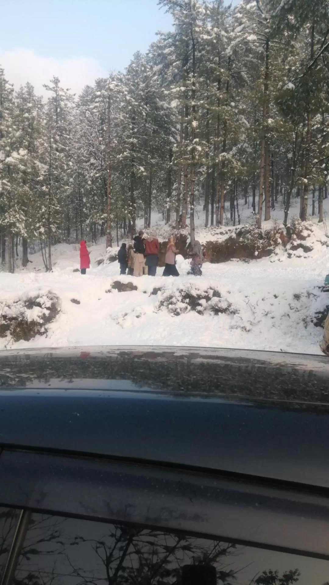 Winter in Shagufta Royal Hotel Murree