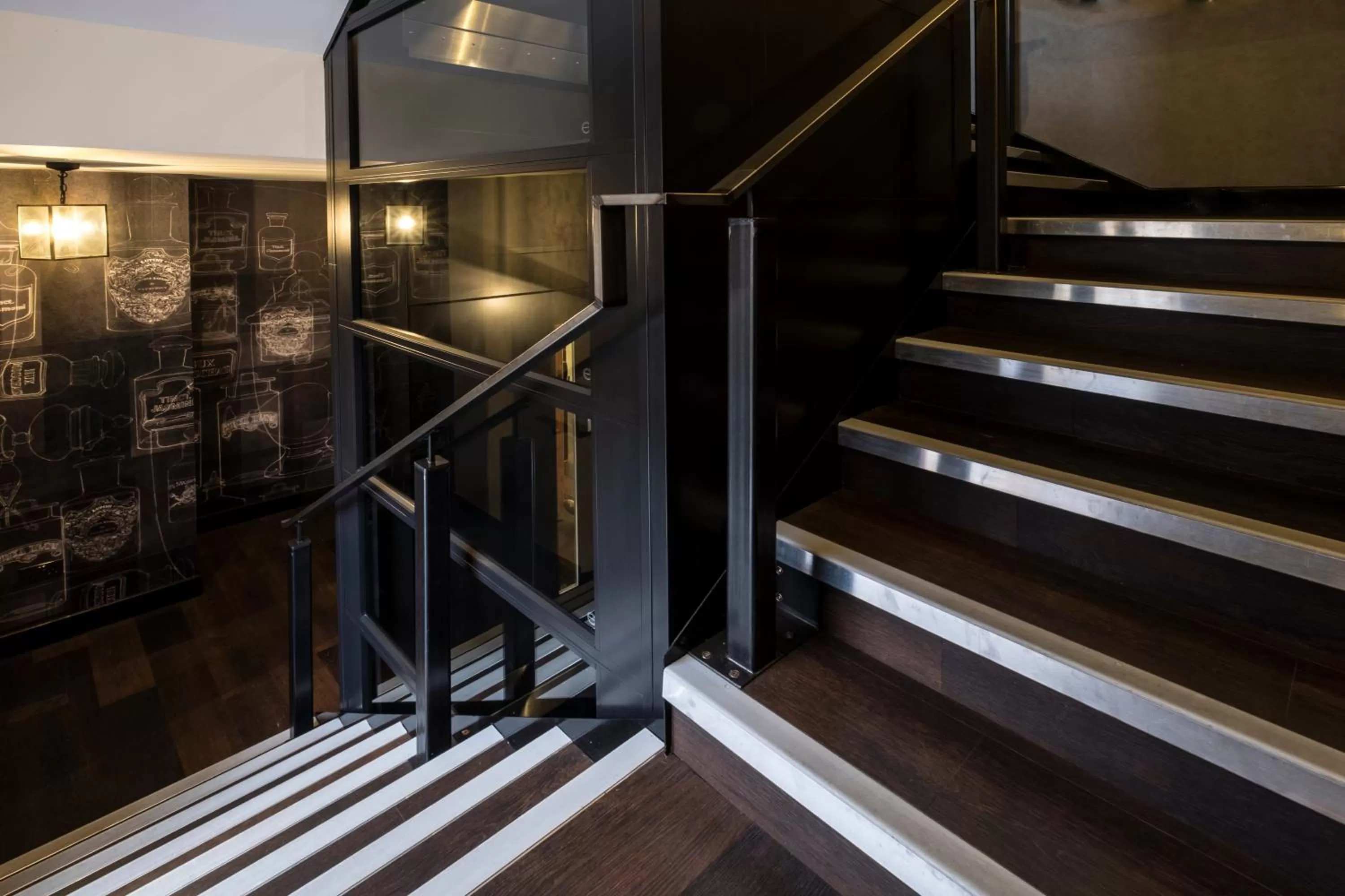 Decorative detail in Camden Enterprise Hotel