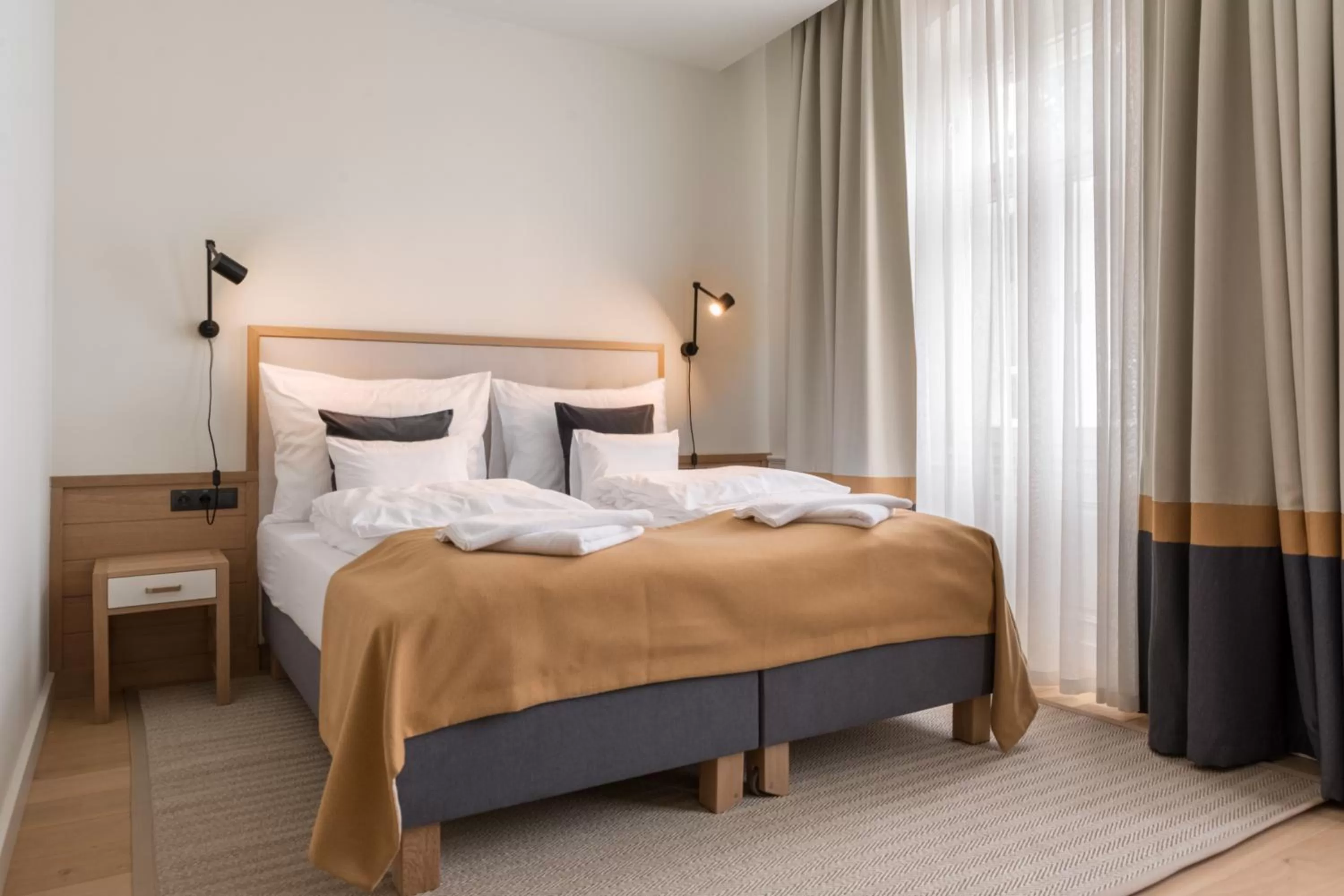 Bed in Isabella Boutique Hotel