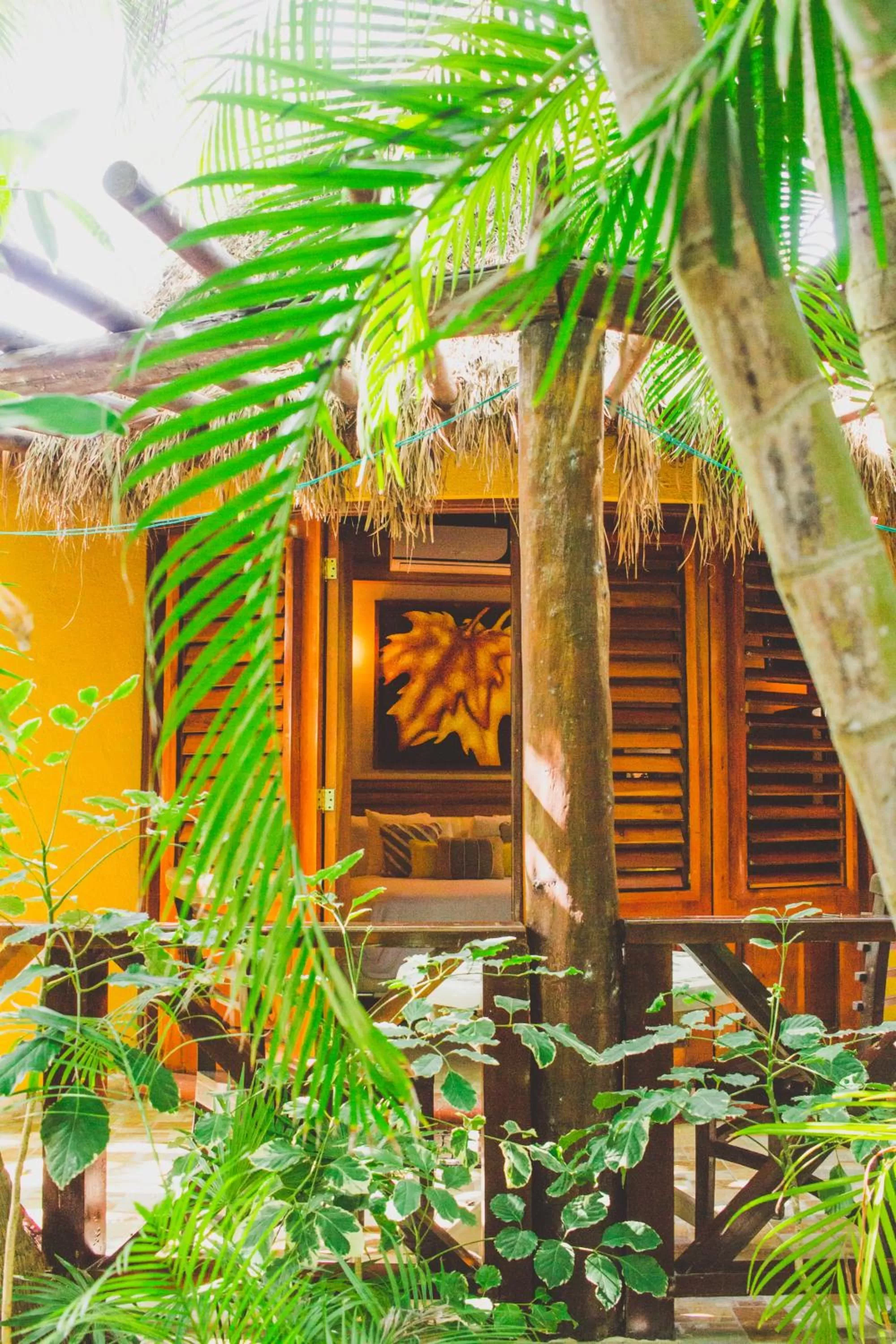 Balcony/Terrace in Cocos Cabañas Playa del Carmen Adults Only