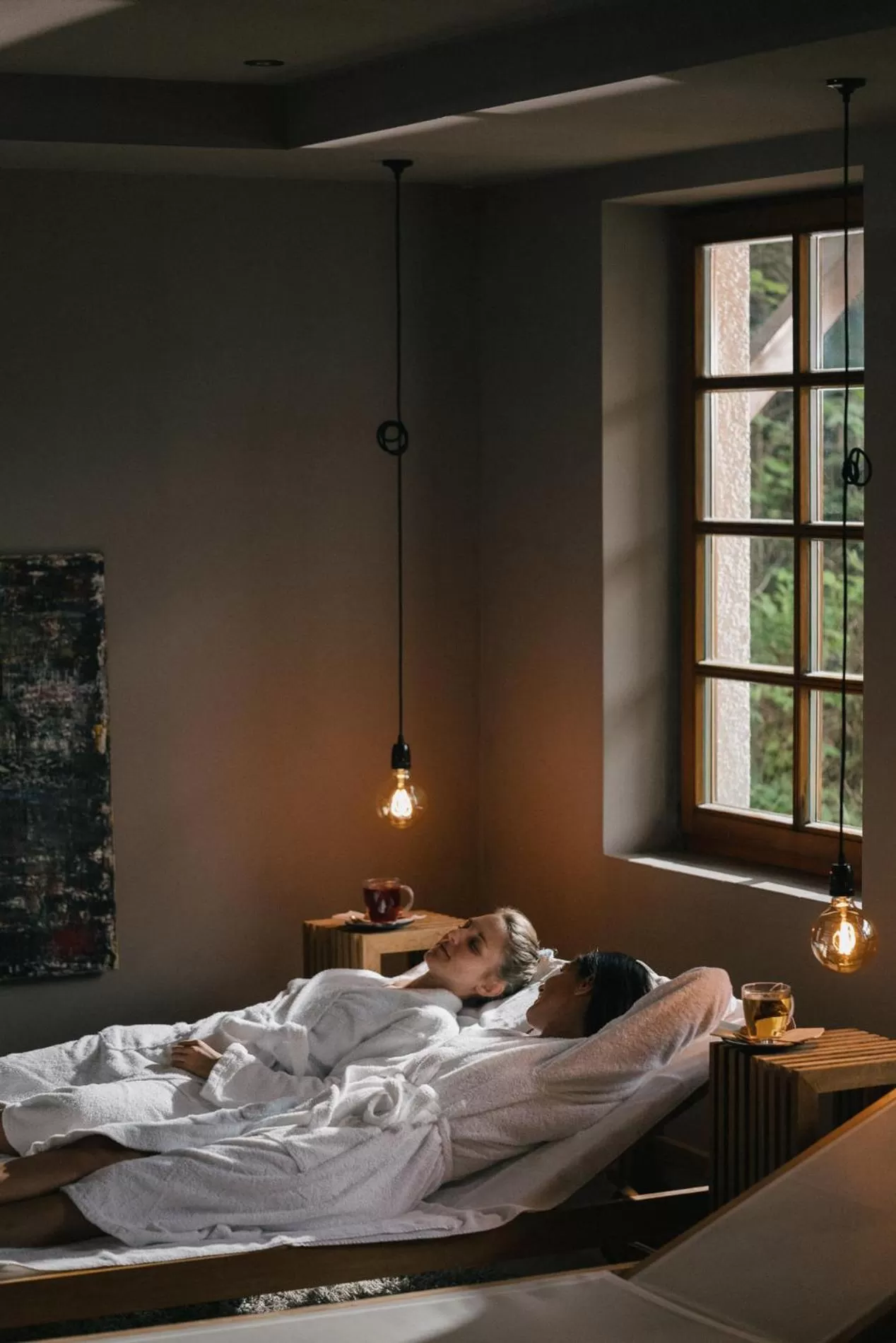 Sauna, Bed in Der Hirschen