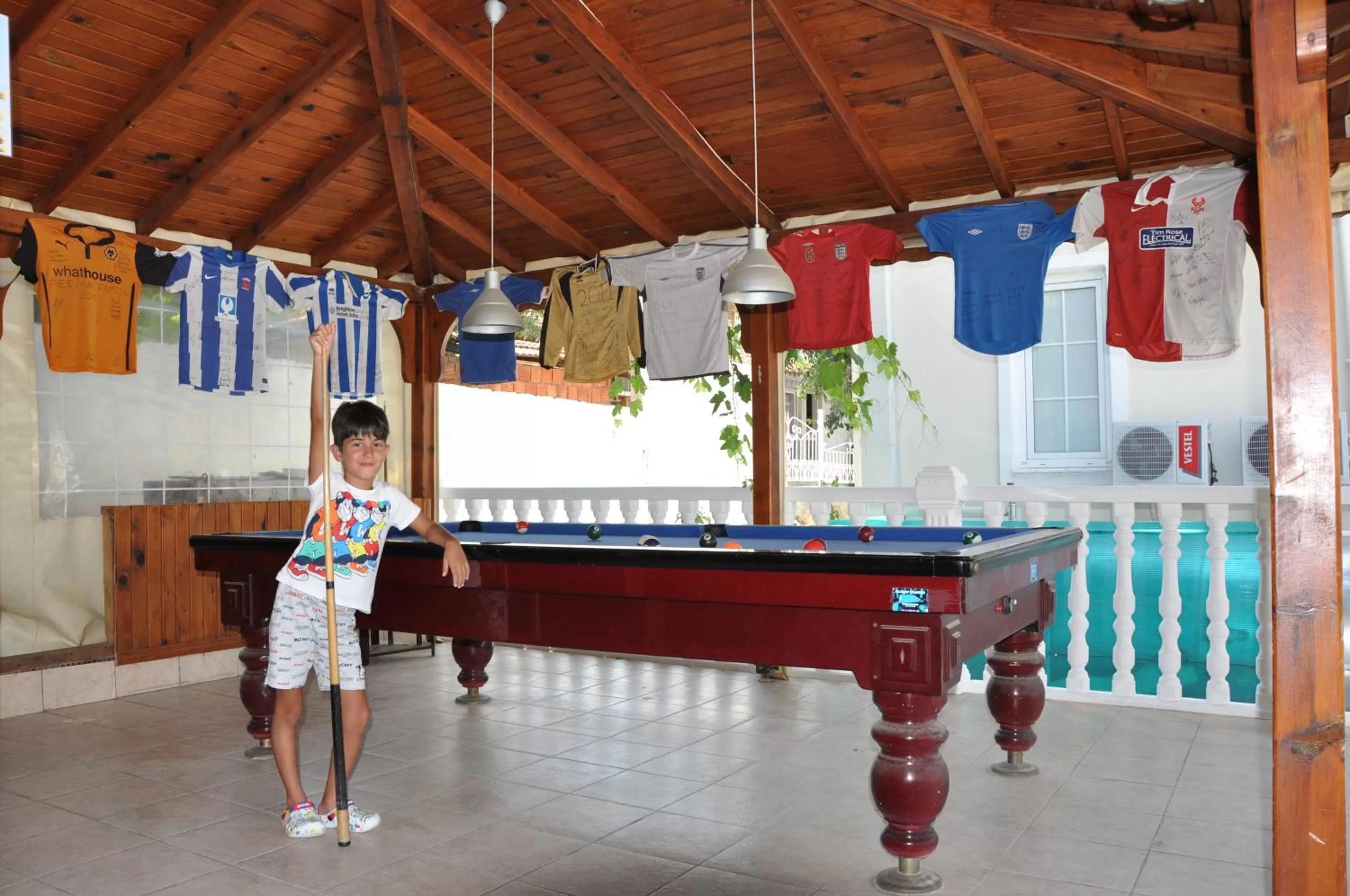 Children play ground in Tayfun Apart Hotel