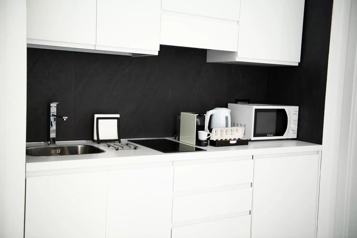 Kitchen or kitchenette in Rettifilo 201 Exclusive Rooms
