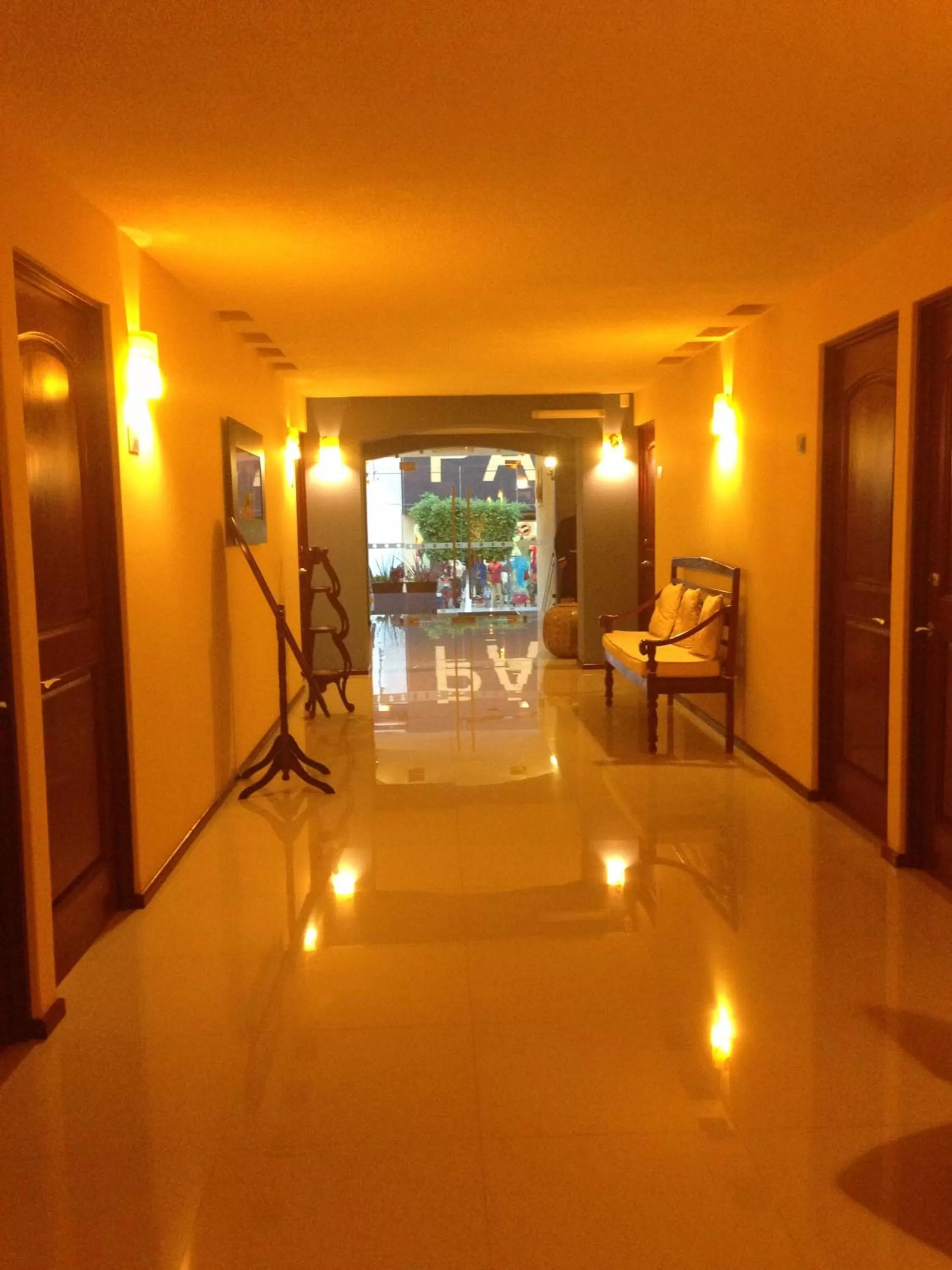 Area and facilities in Hotel CR Tehuacan