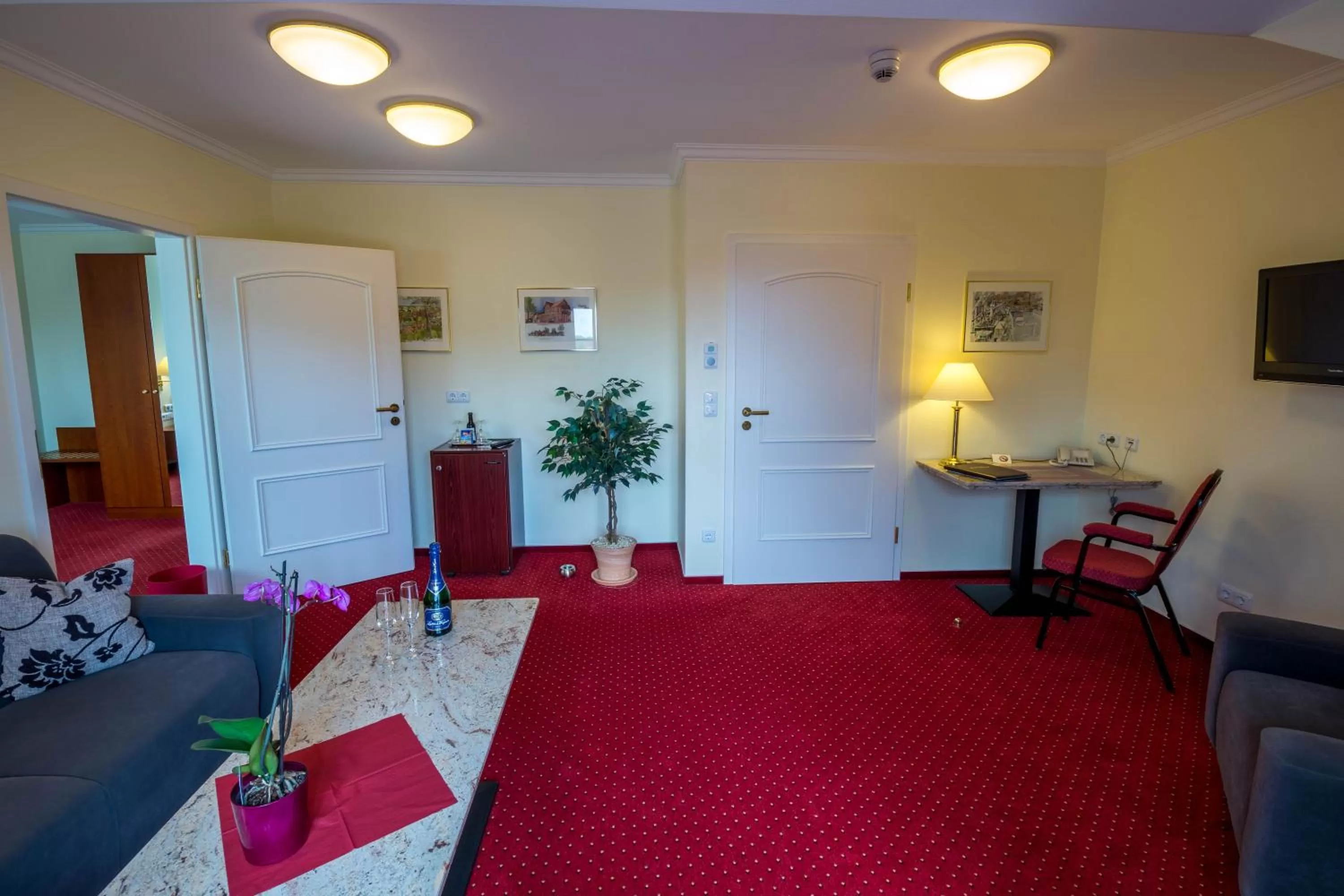 Seating area in Hotel Hafen Hitzacker - Elbe