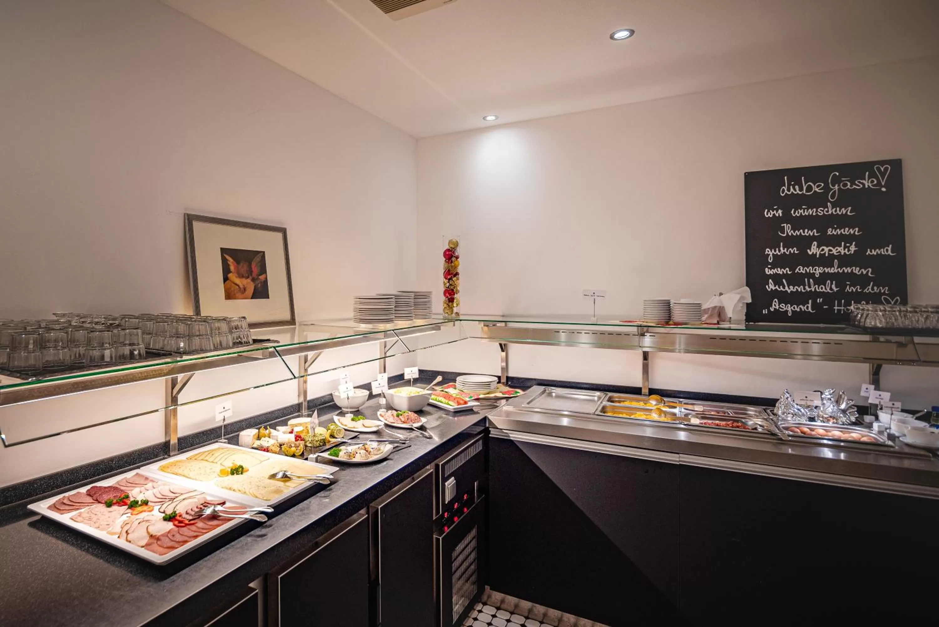 Buffet breakfast in Hotel Asgard