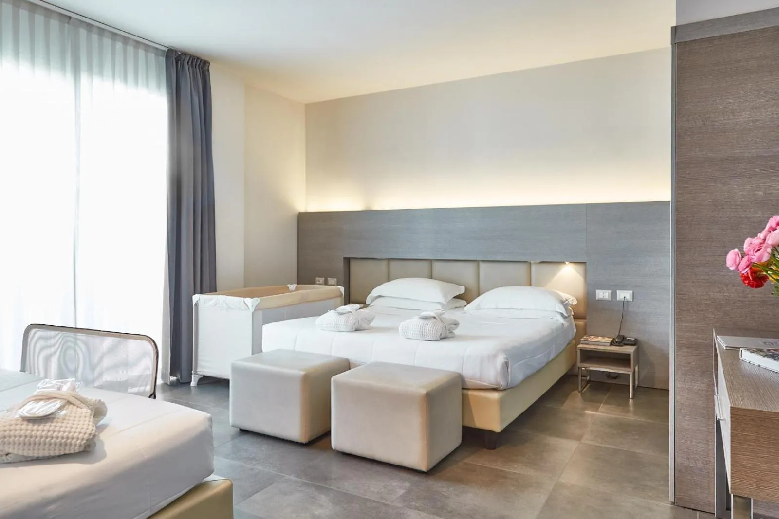 Bedroom, Bed in Bellettini Hotel