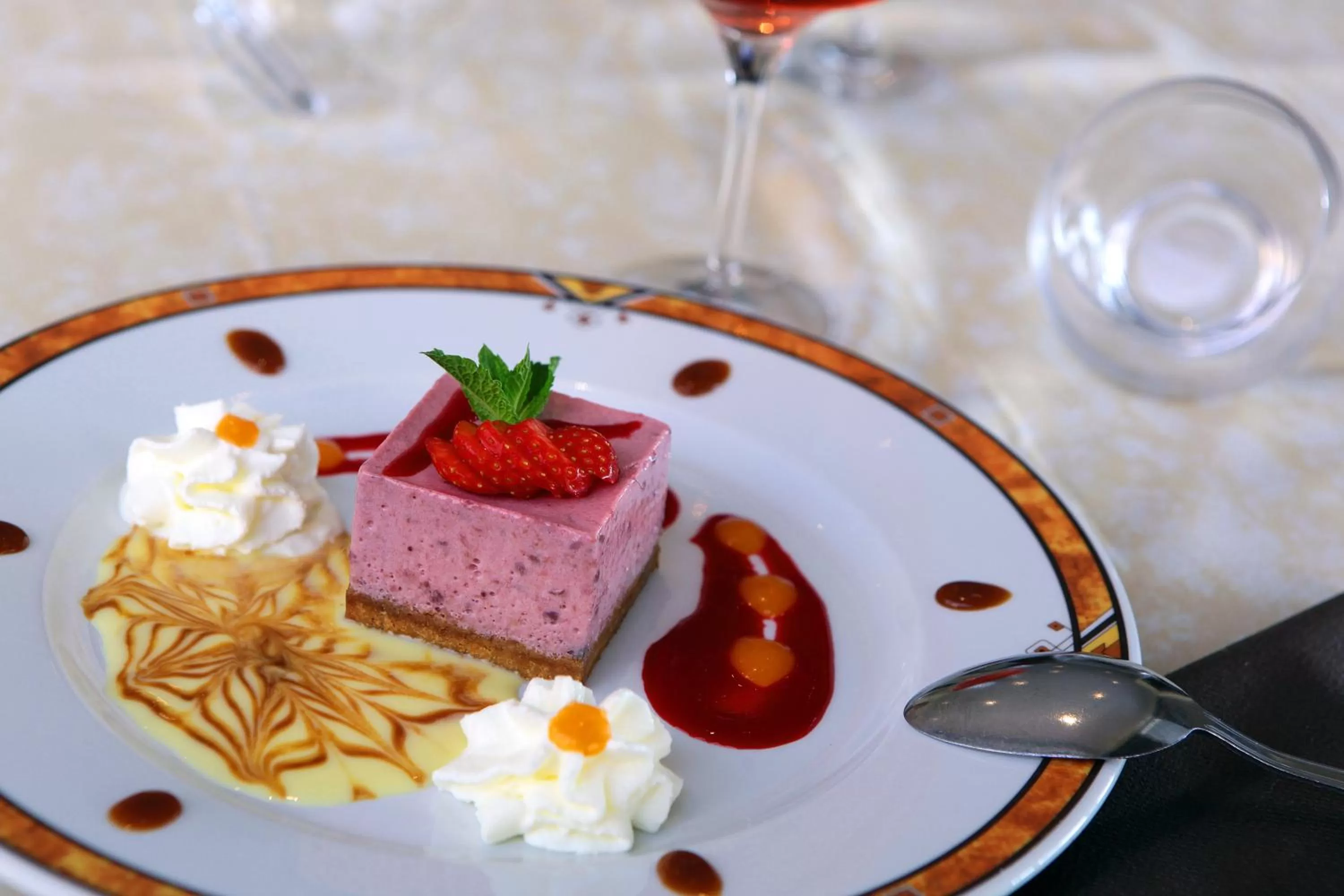 Food in Logis Hotel Restaurant le Mirador