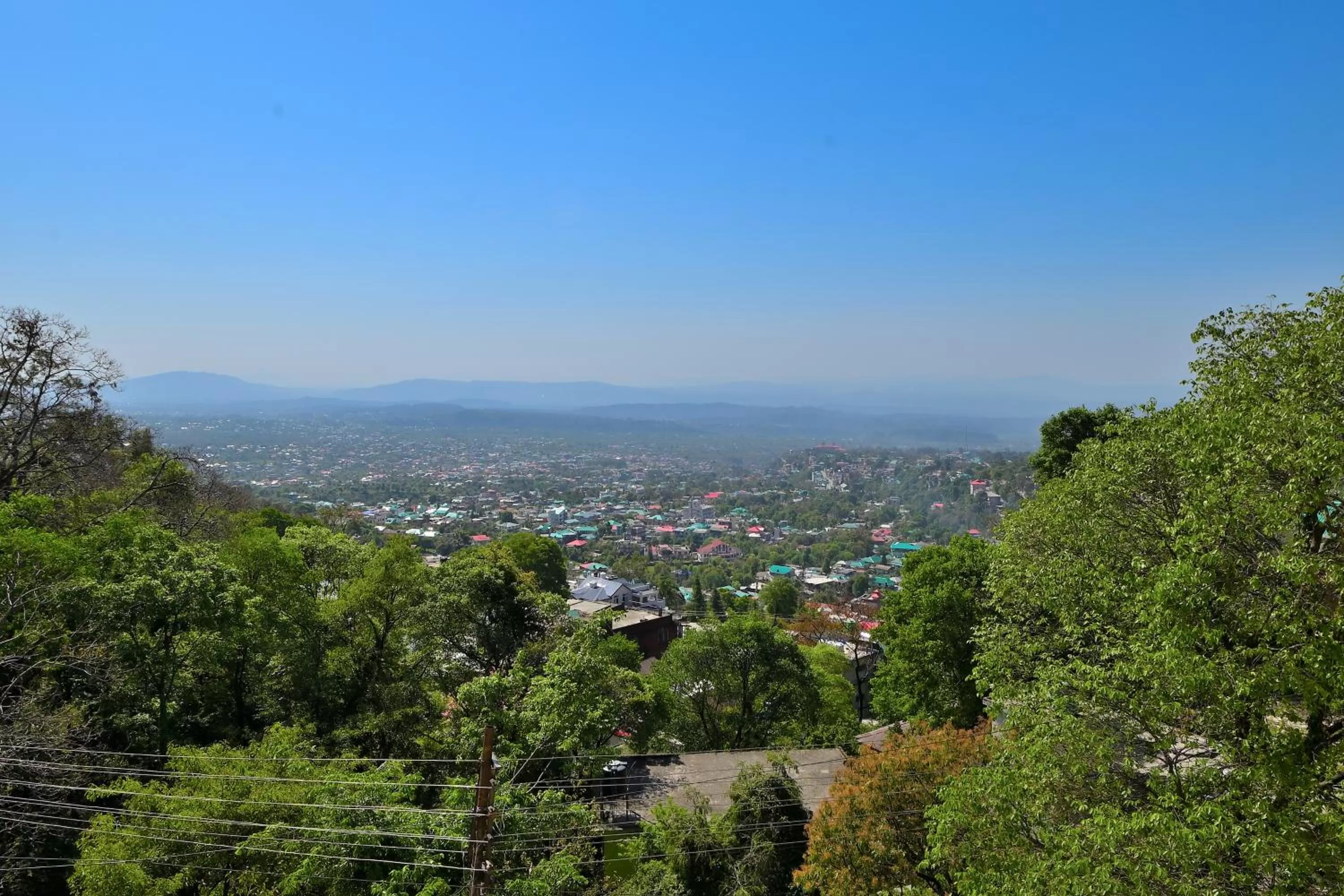 City view in Hotel Bliss Valley - Hotel in Dharamshala