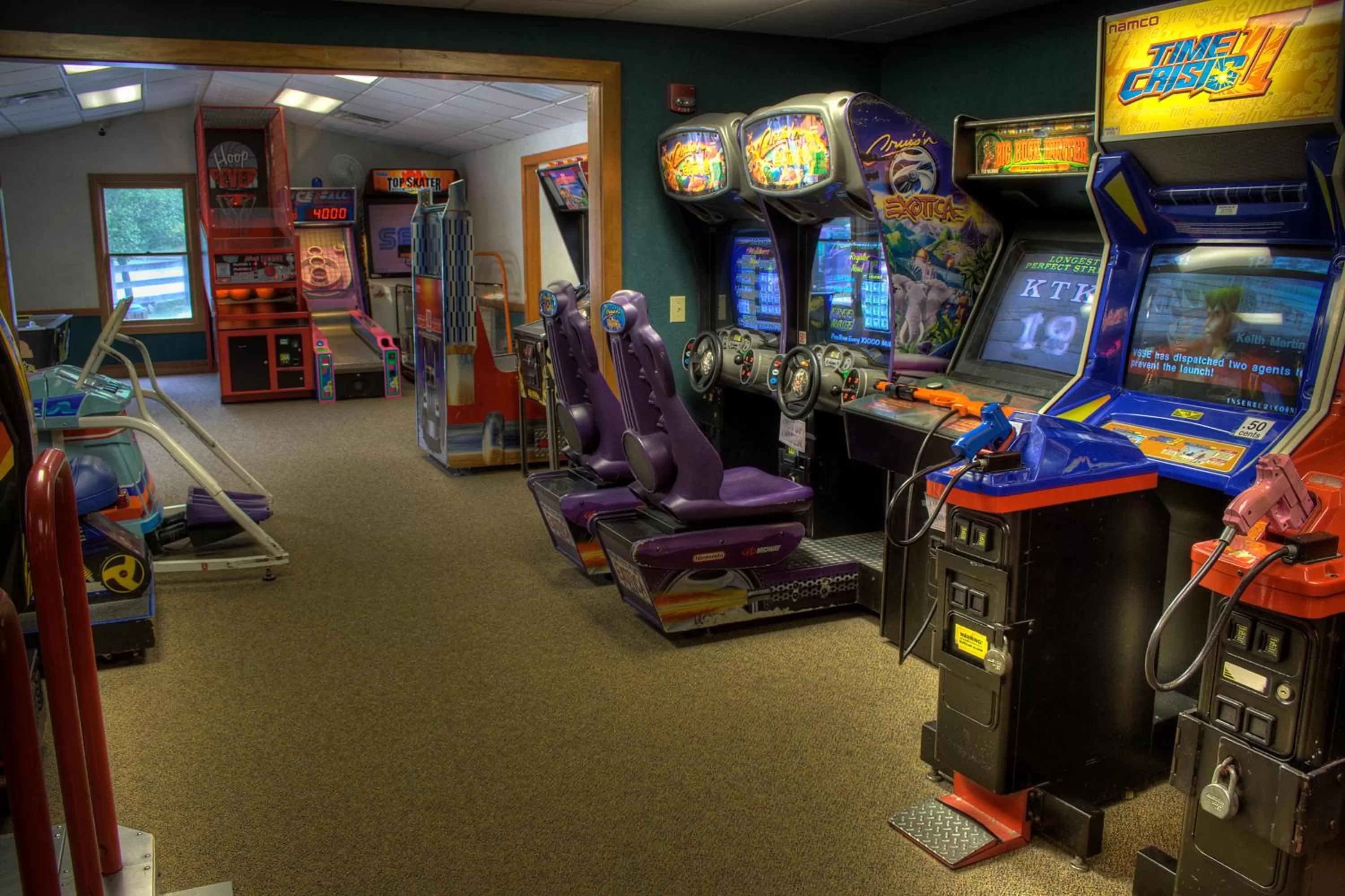 Game Room in Foxhunt at Sapphire Valley