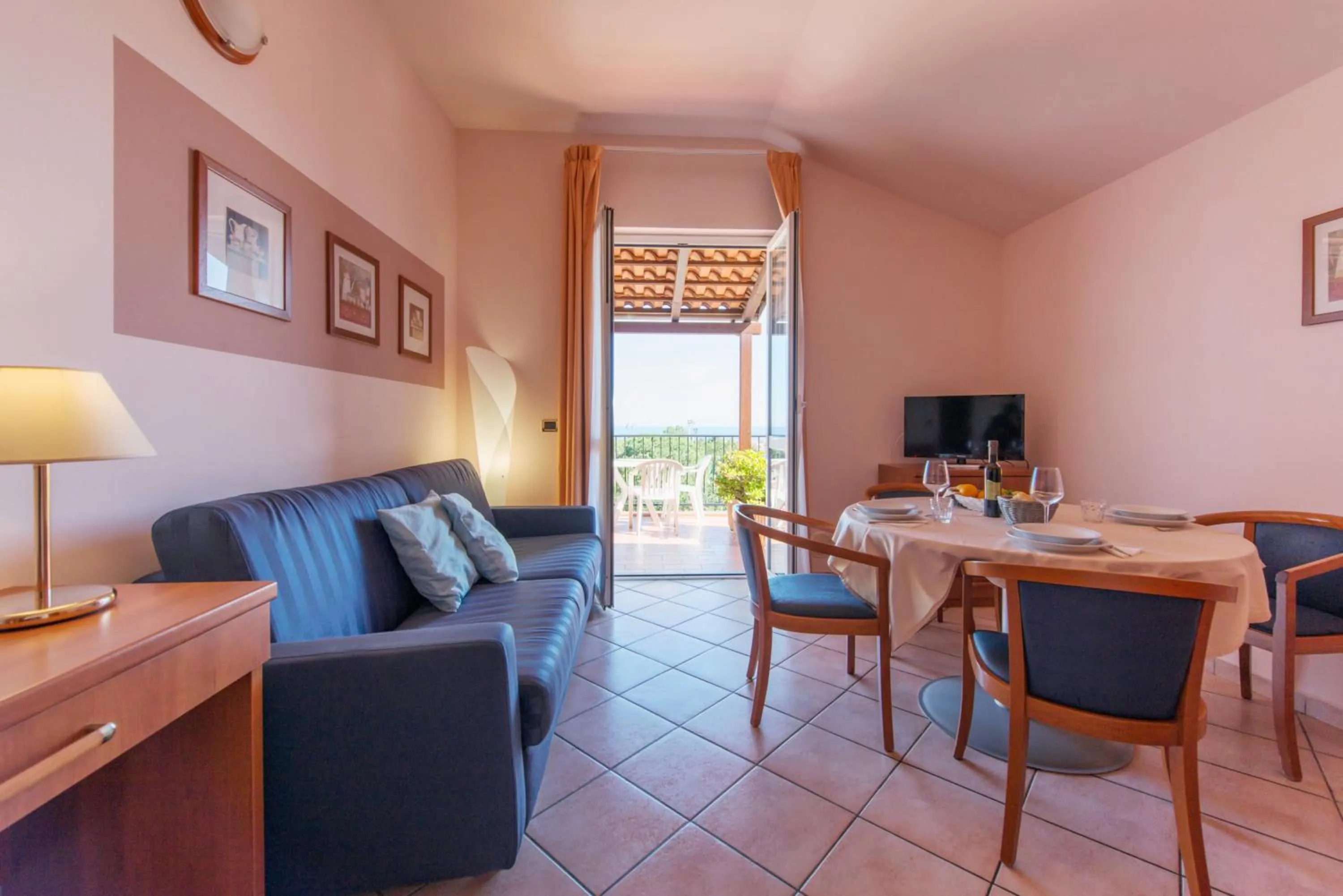 Communal lounge/ TV room in Loano 2 Village