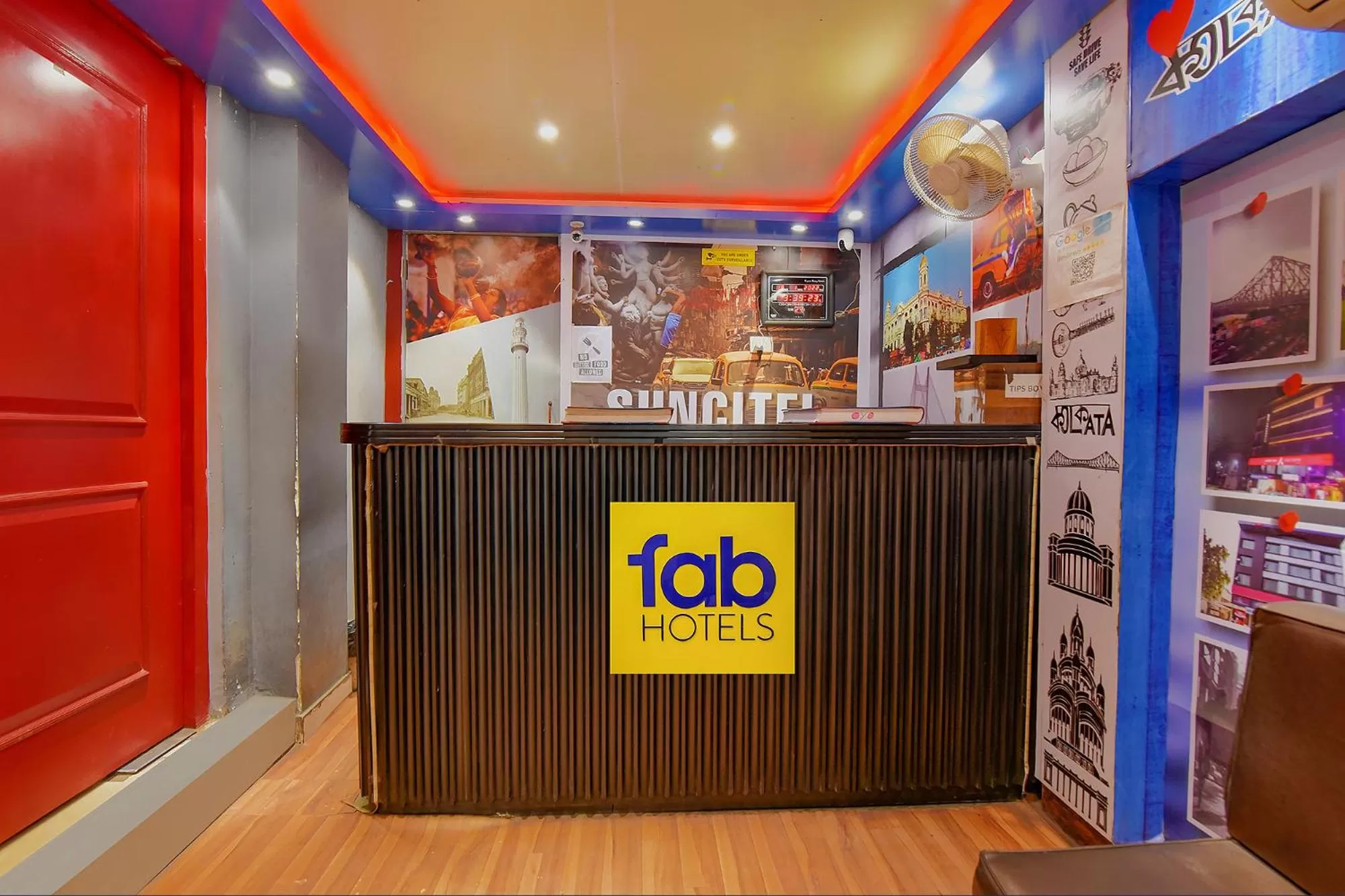 Lobby or reception, Lobby/Reception in FabHotel Suncitel Dum Dum Airport