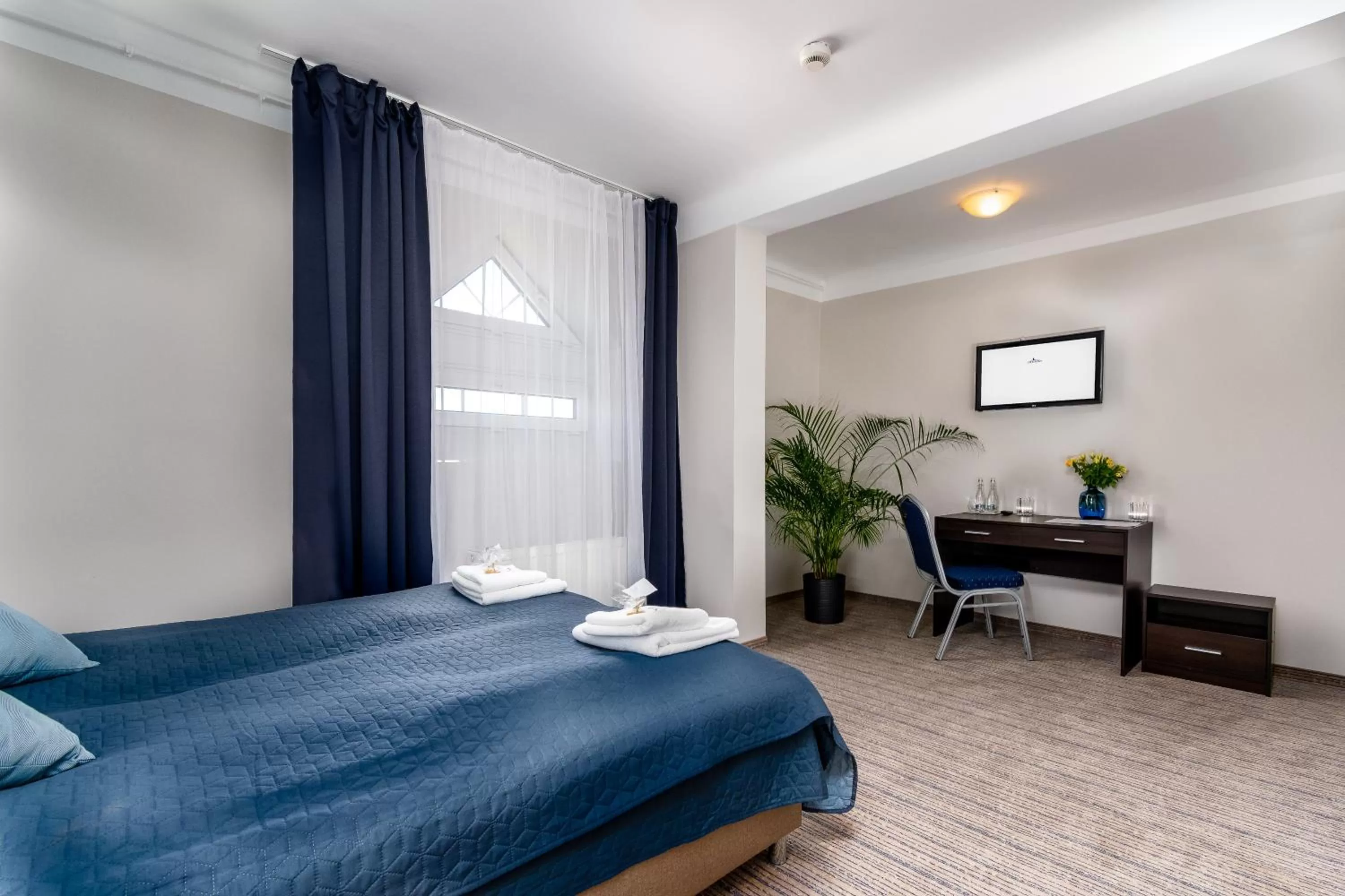 Bed in JACHTOWA Hotel i Restauracja