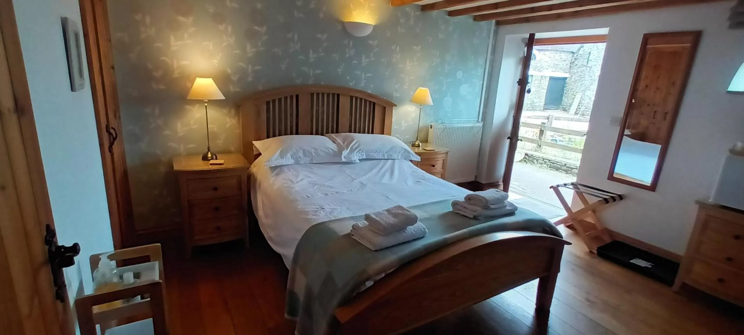 Double Room with Garden View in Henllys Estate B and B