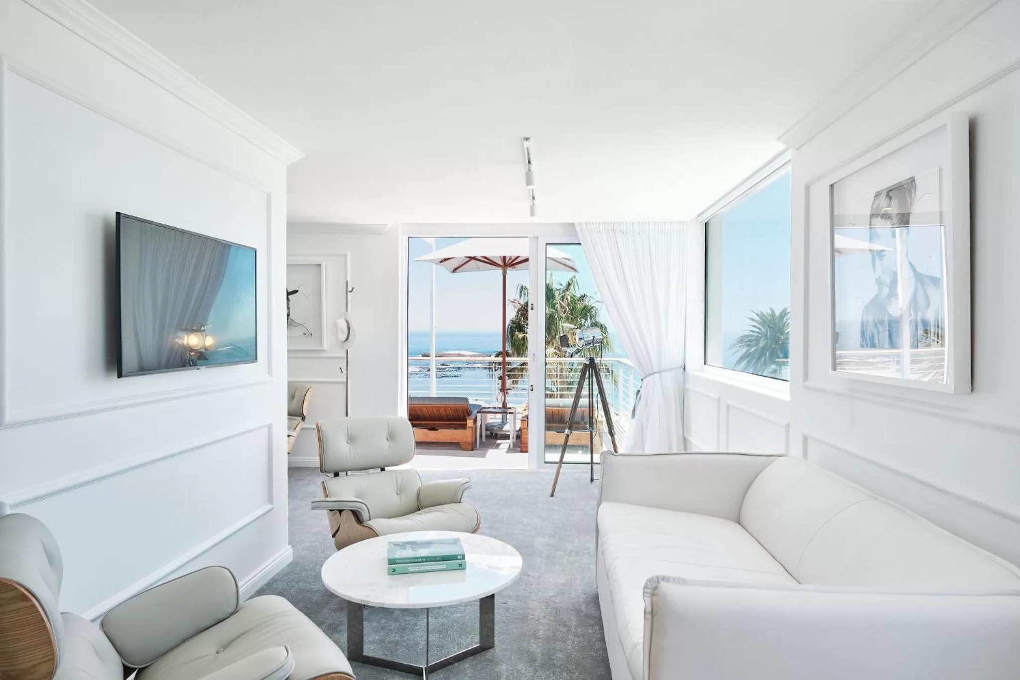 Living room in The Marly Boutique Hotel