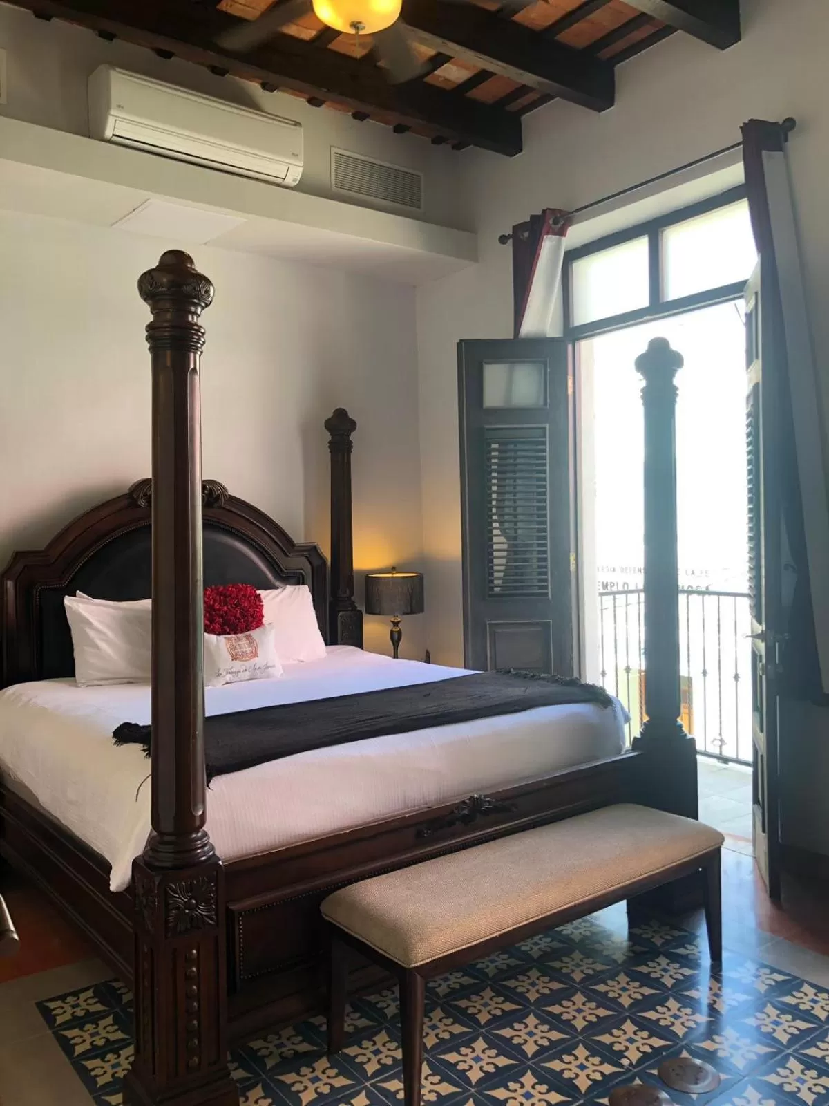 Bed in La Terraza de San Juan