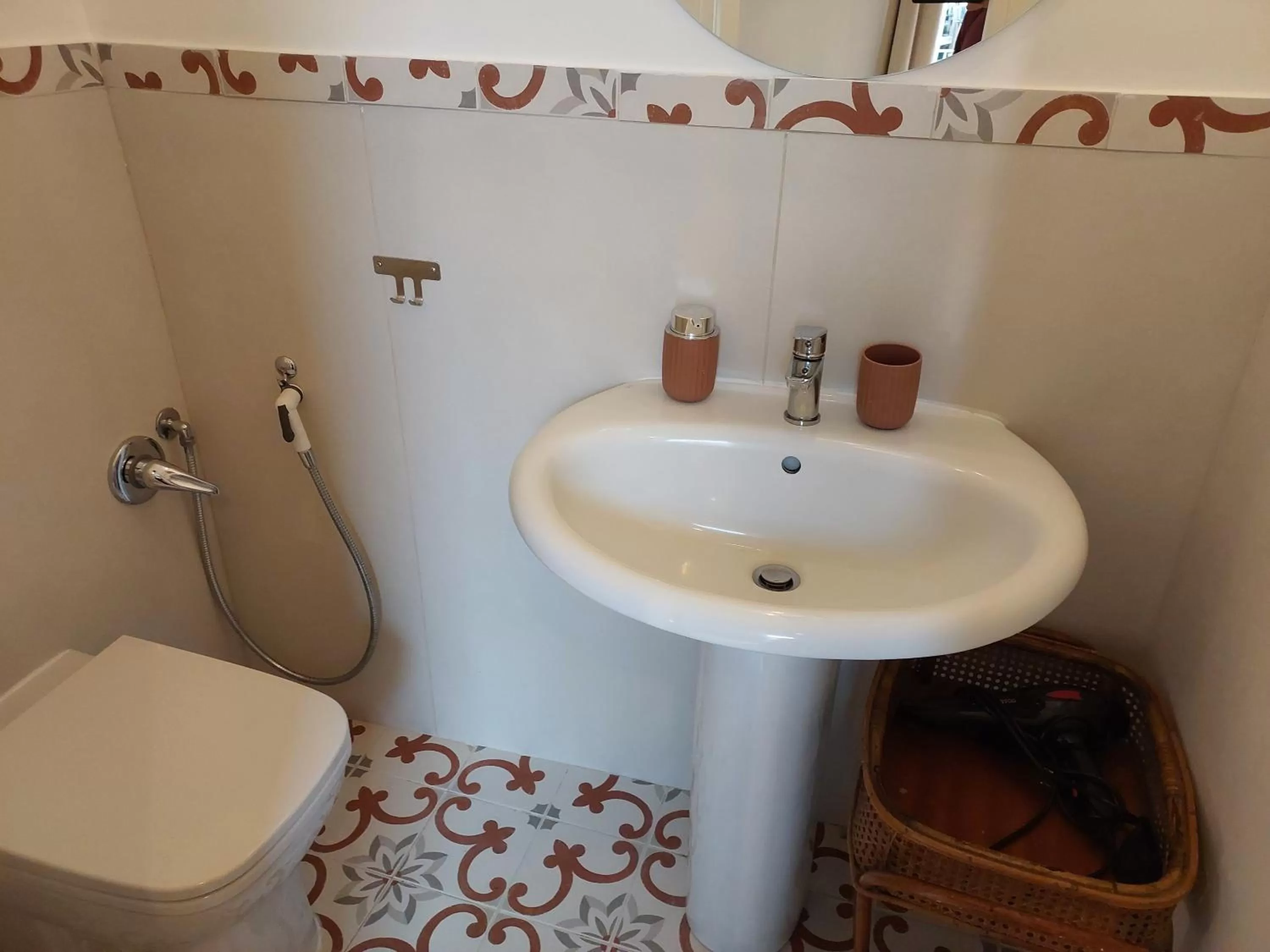 Bathroom in B&B Palazzo Carafa di Montorio