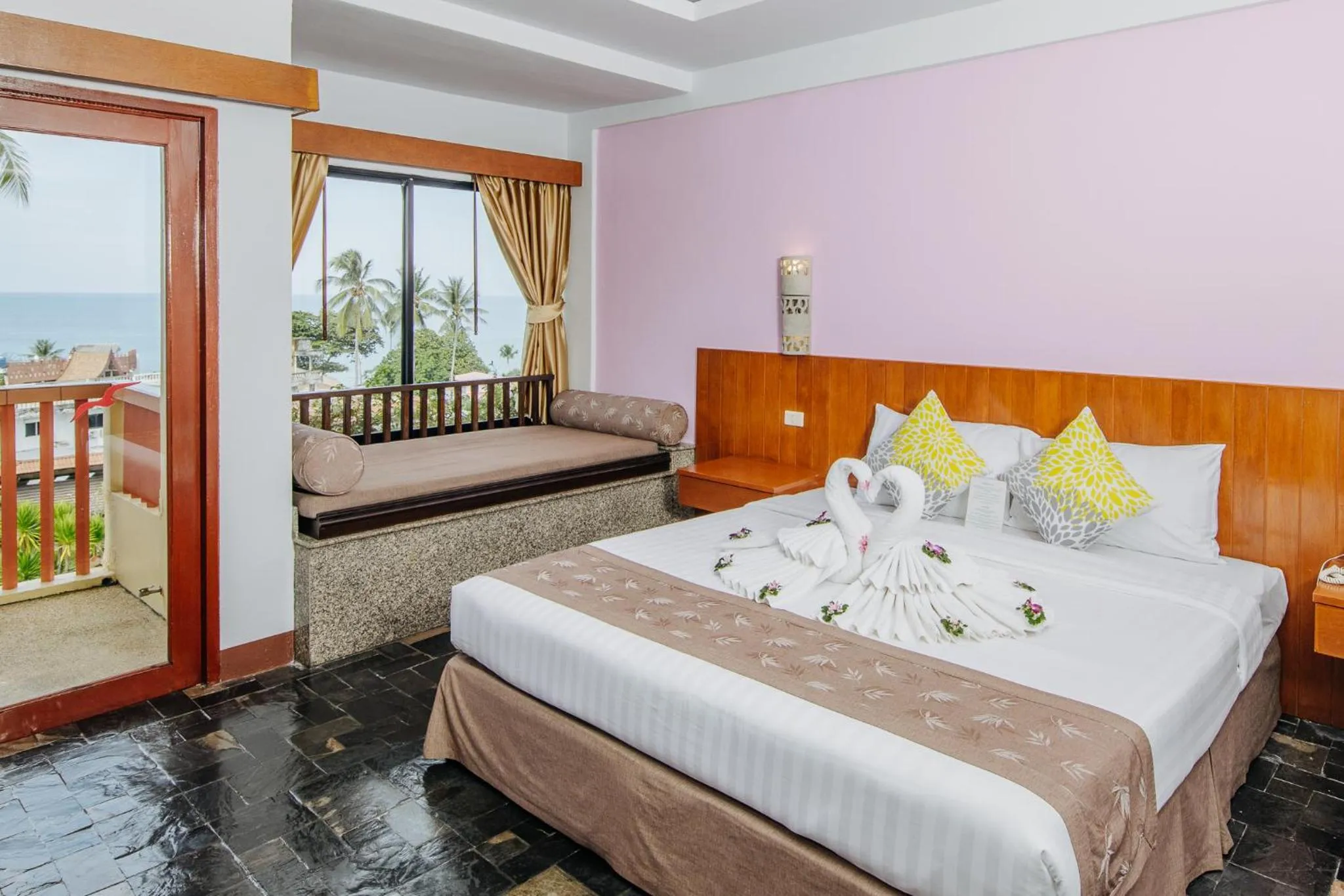 Bed in Karona Resort & Spa - SHA Extra Plus