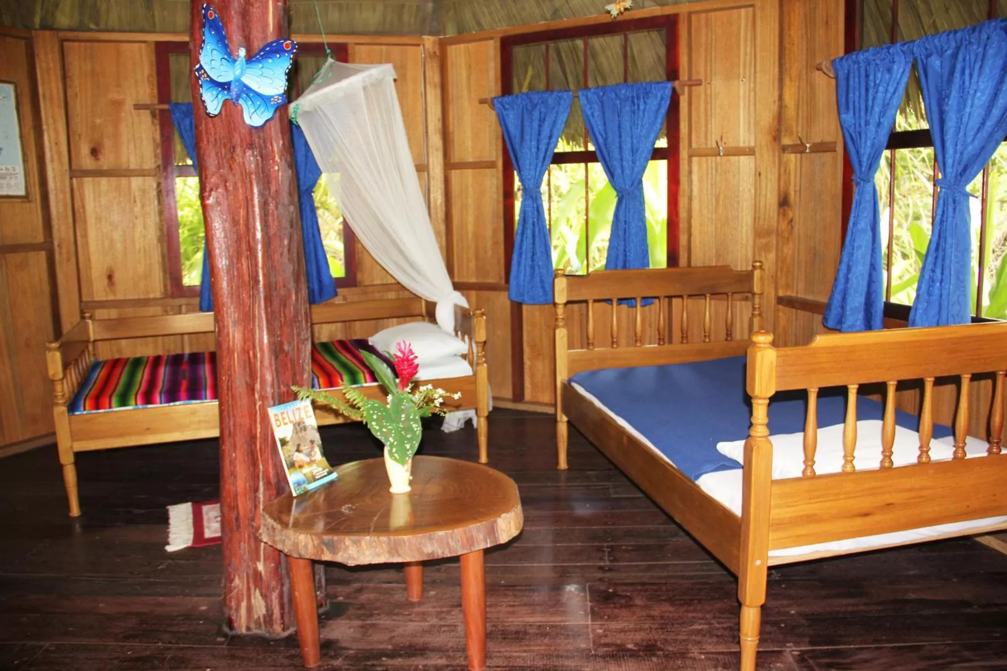 Bed in Sun Creek Lodge