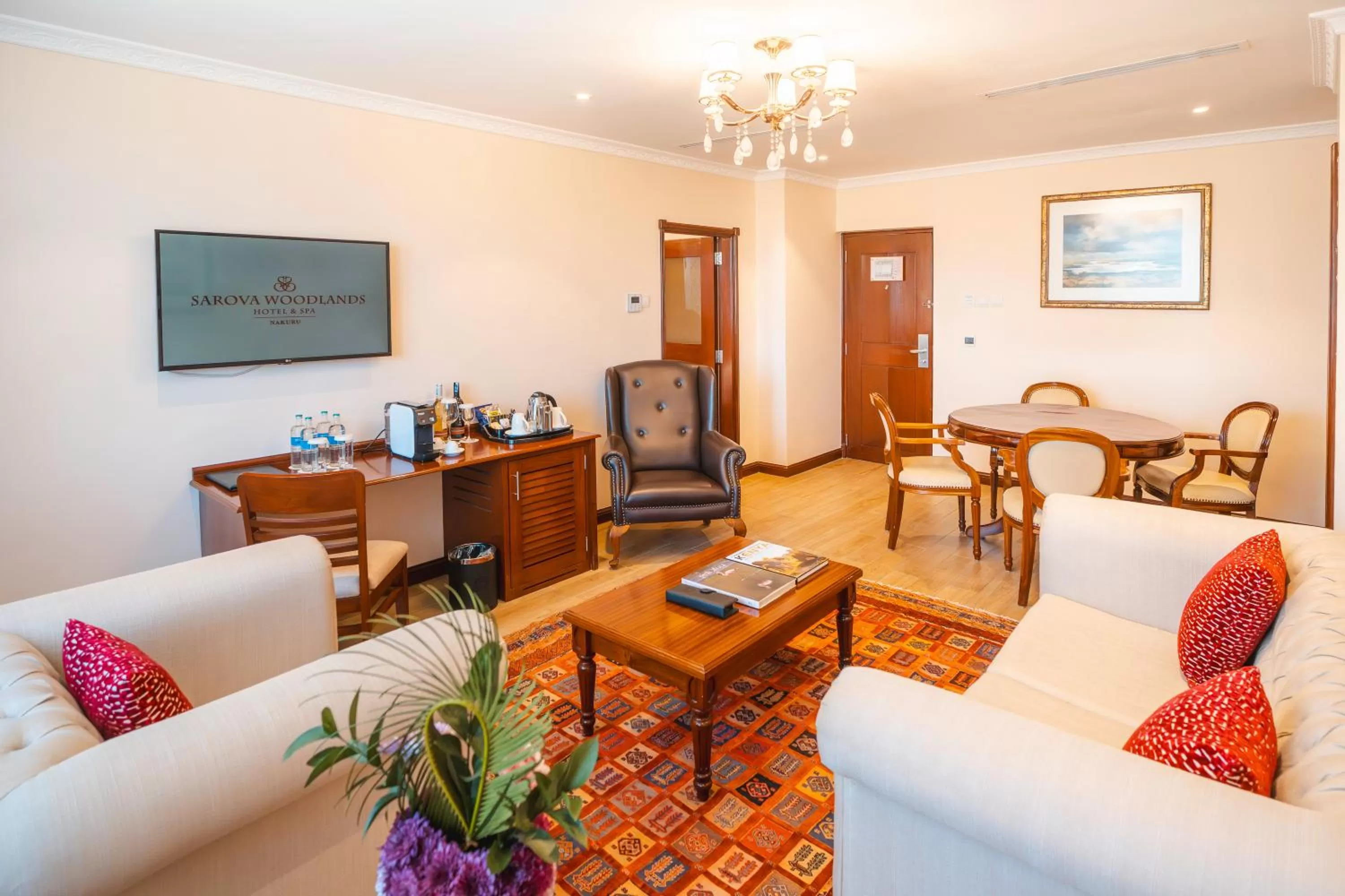 Seating area in Sarova Woodlands Hotel and Spa