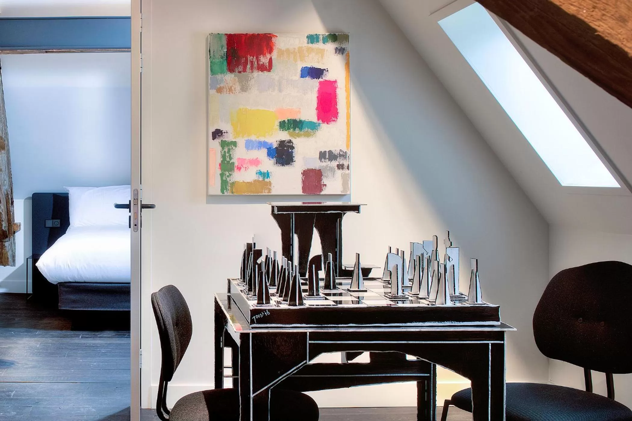 Living room in Kazerne Hotel - Member of Design Hotels