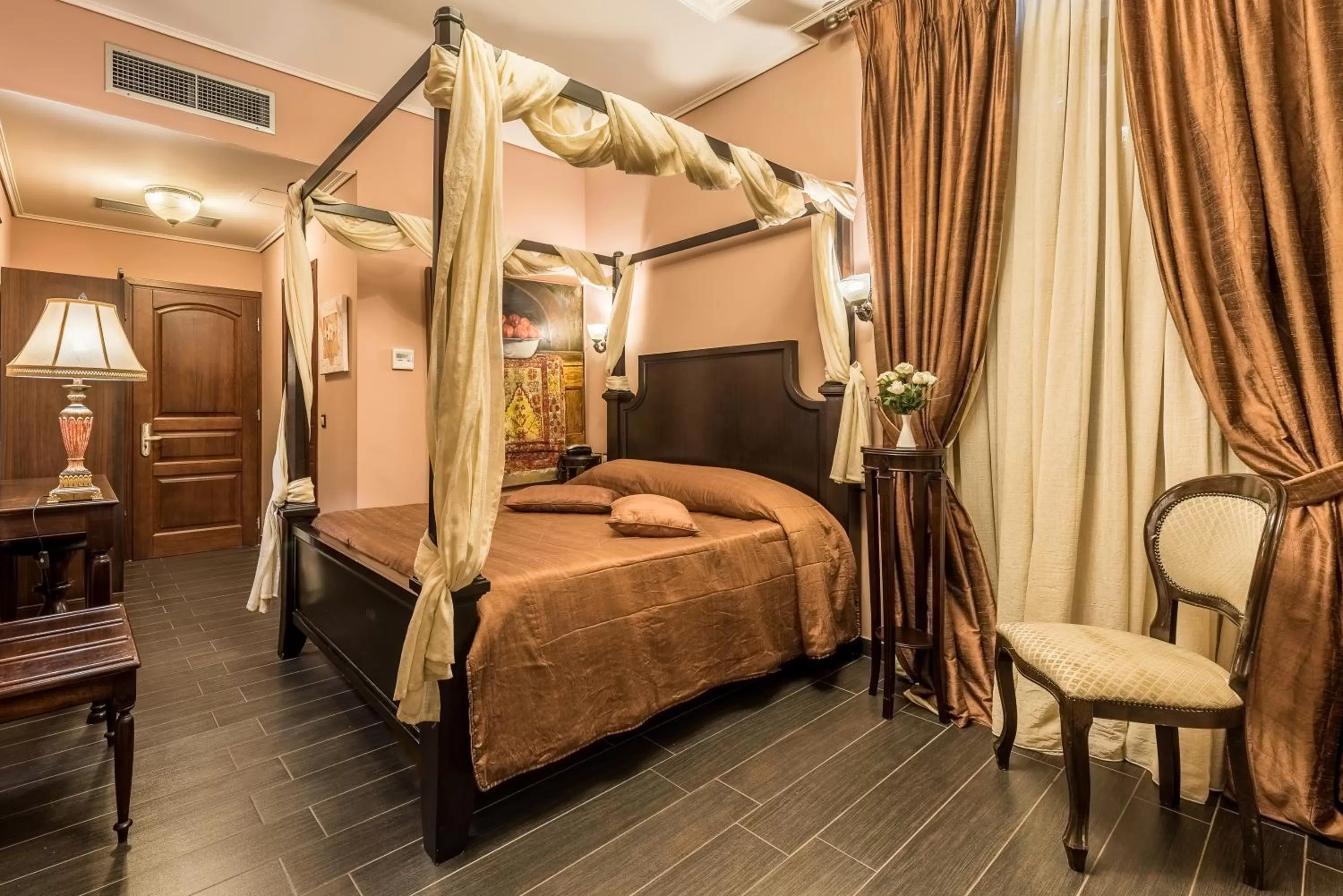 Photo of the whole room, Bed in Theofilos Paradise Boutique Hotel