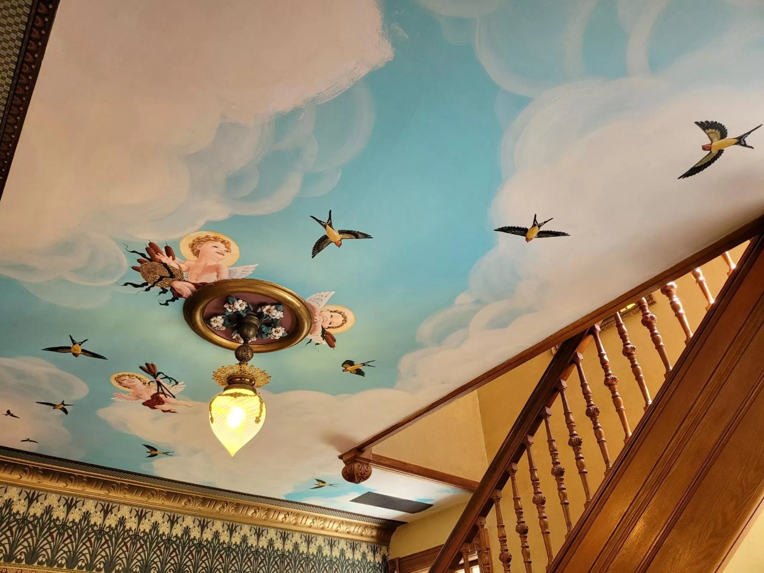 Lobby or reception in Grand Victorian B&B Inn