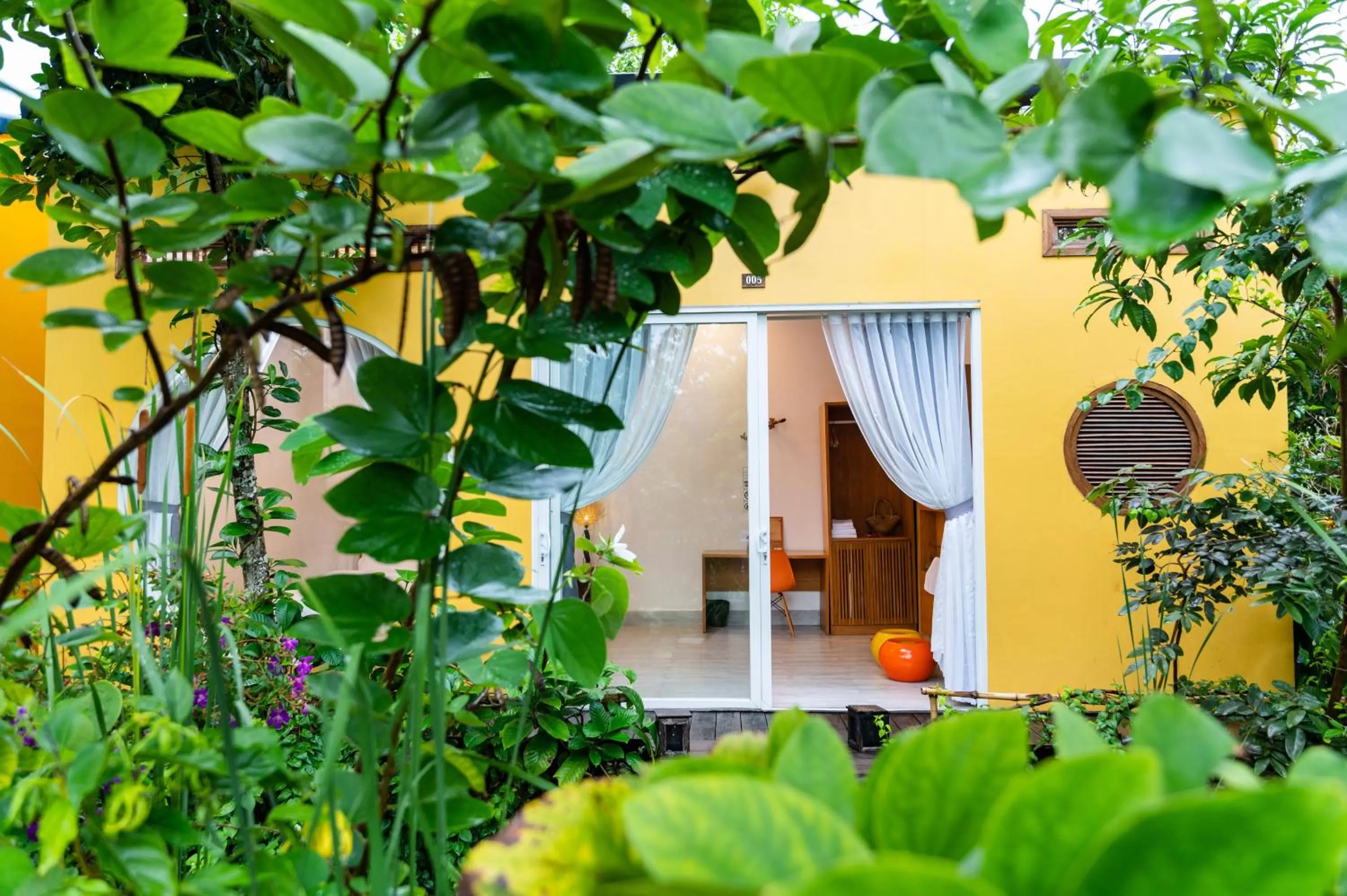 Bedroom in Binh Minh Eco Lodge