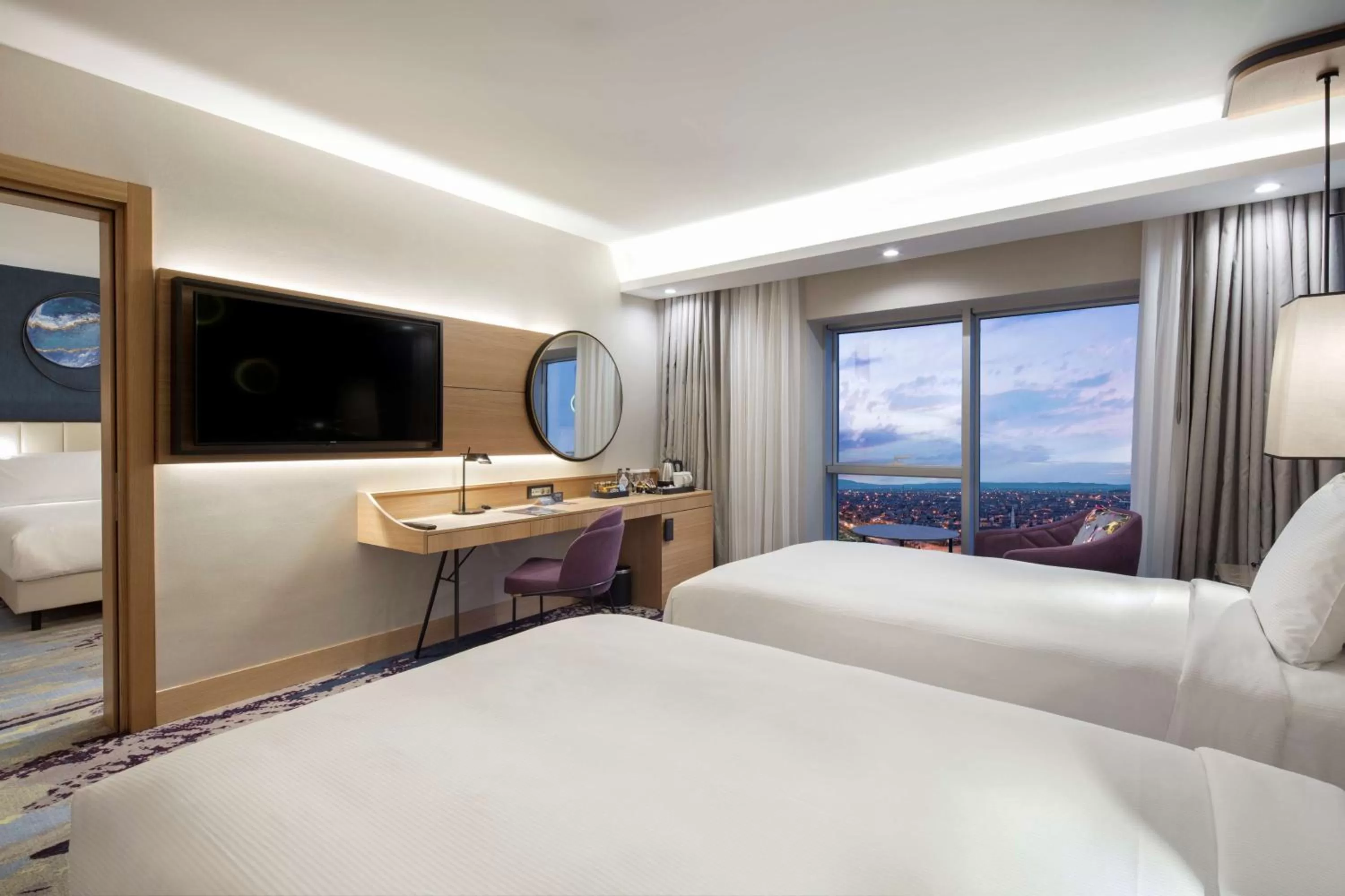 Bedroom, Bed in Doubletree By Hilton Afyonkarahisar