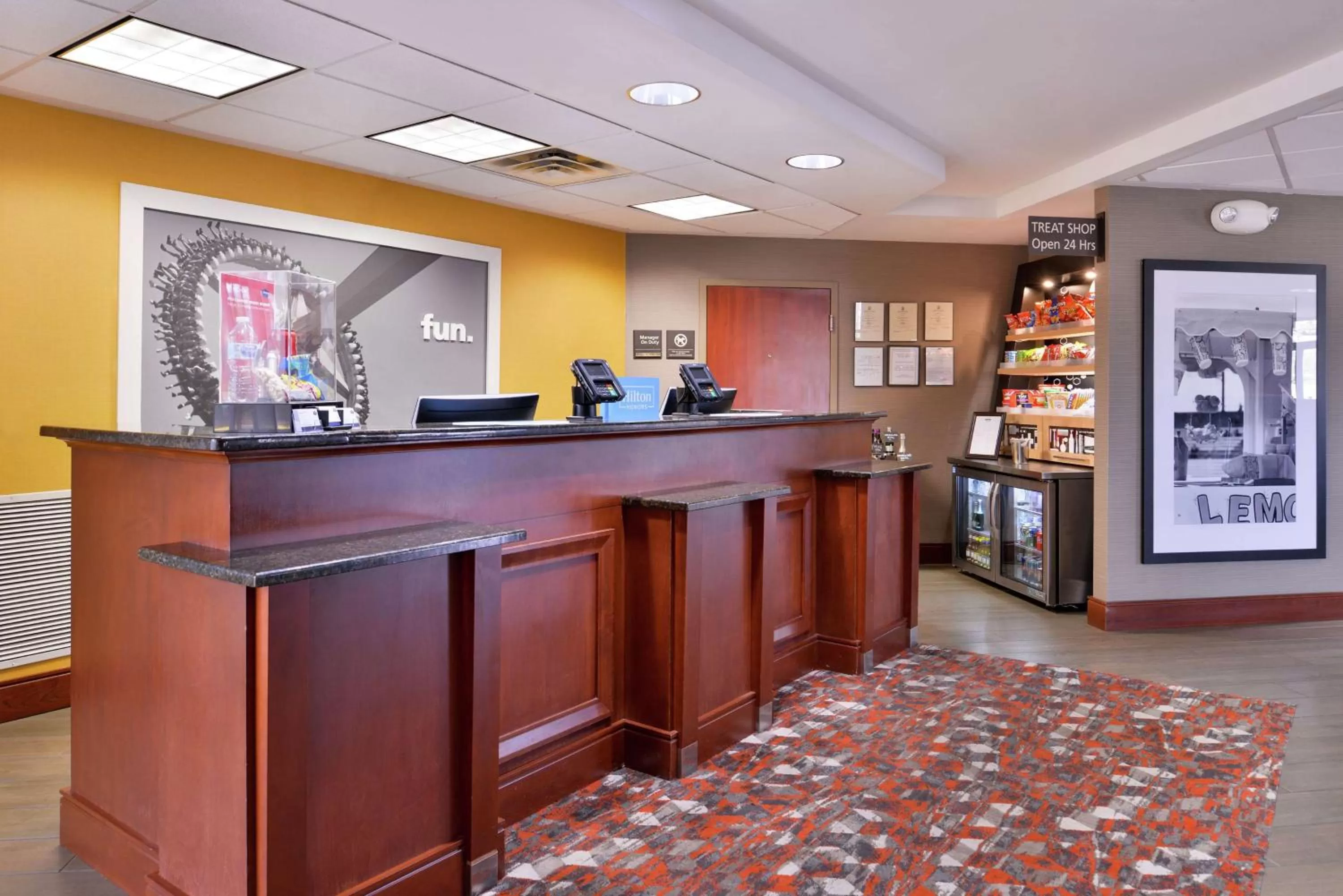 Lobby or reception in Hampton Inn Norfolk/Virginia Beach