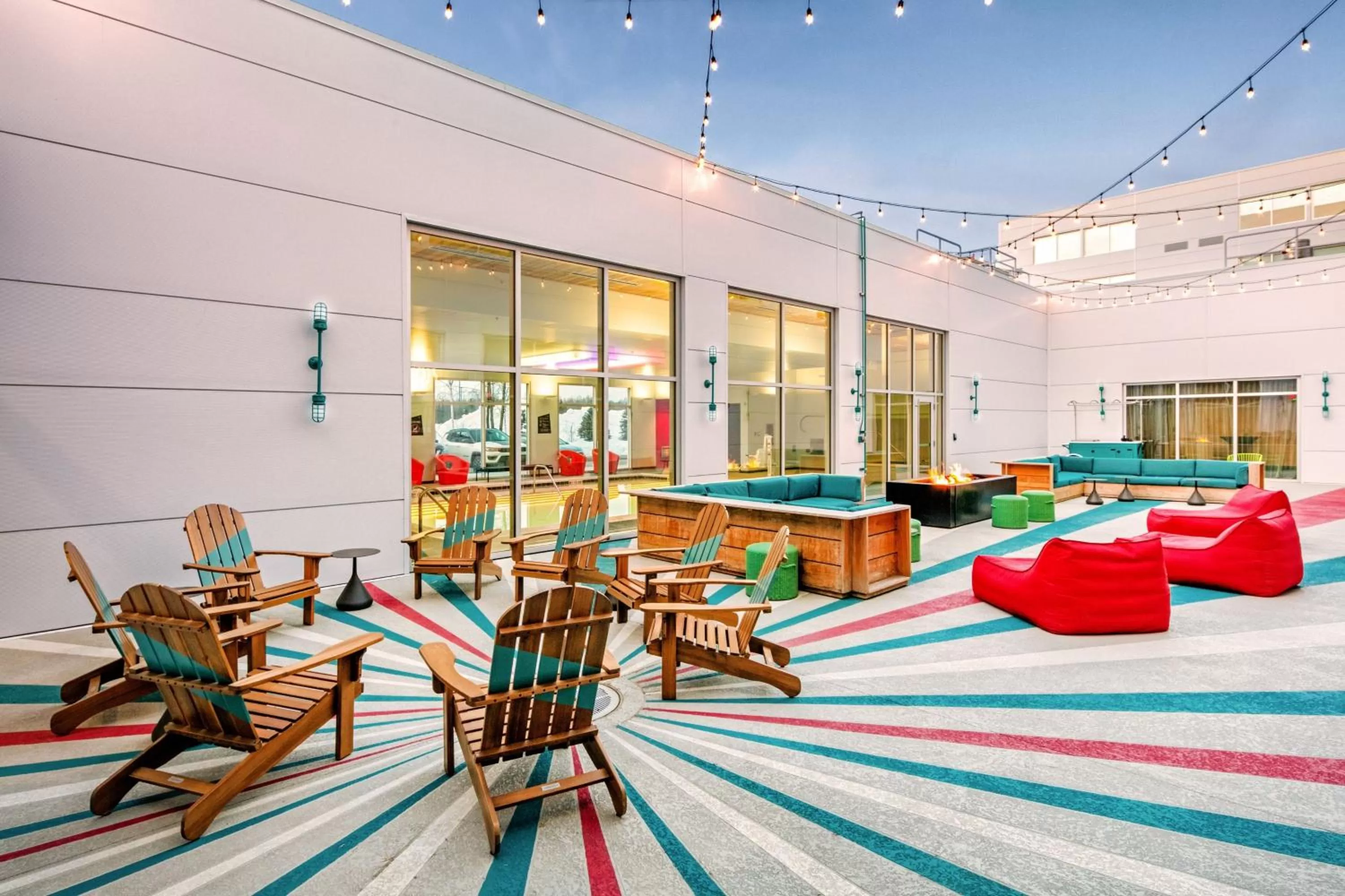 View (from property/room) in Aloft Anchorage