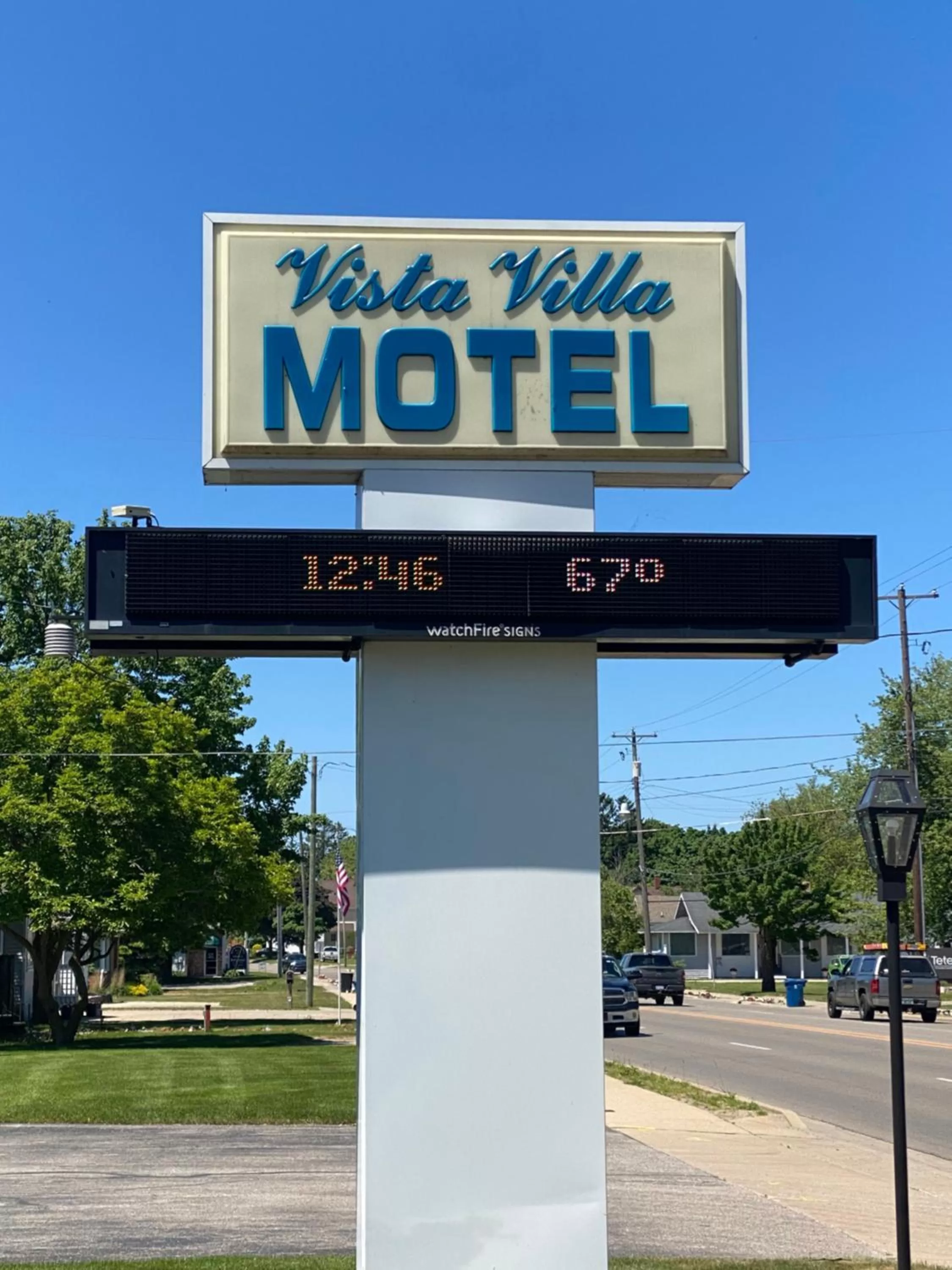 Logo/Certificate/Sign in VISTA VILLA MOTEL