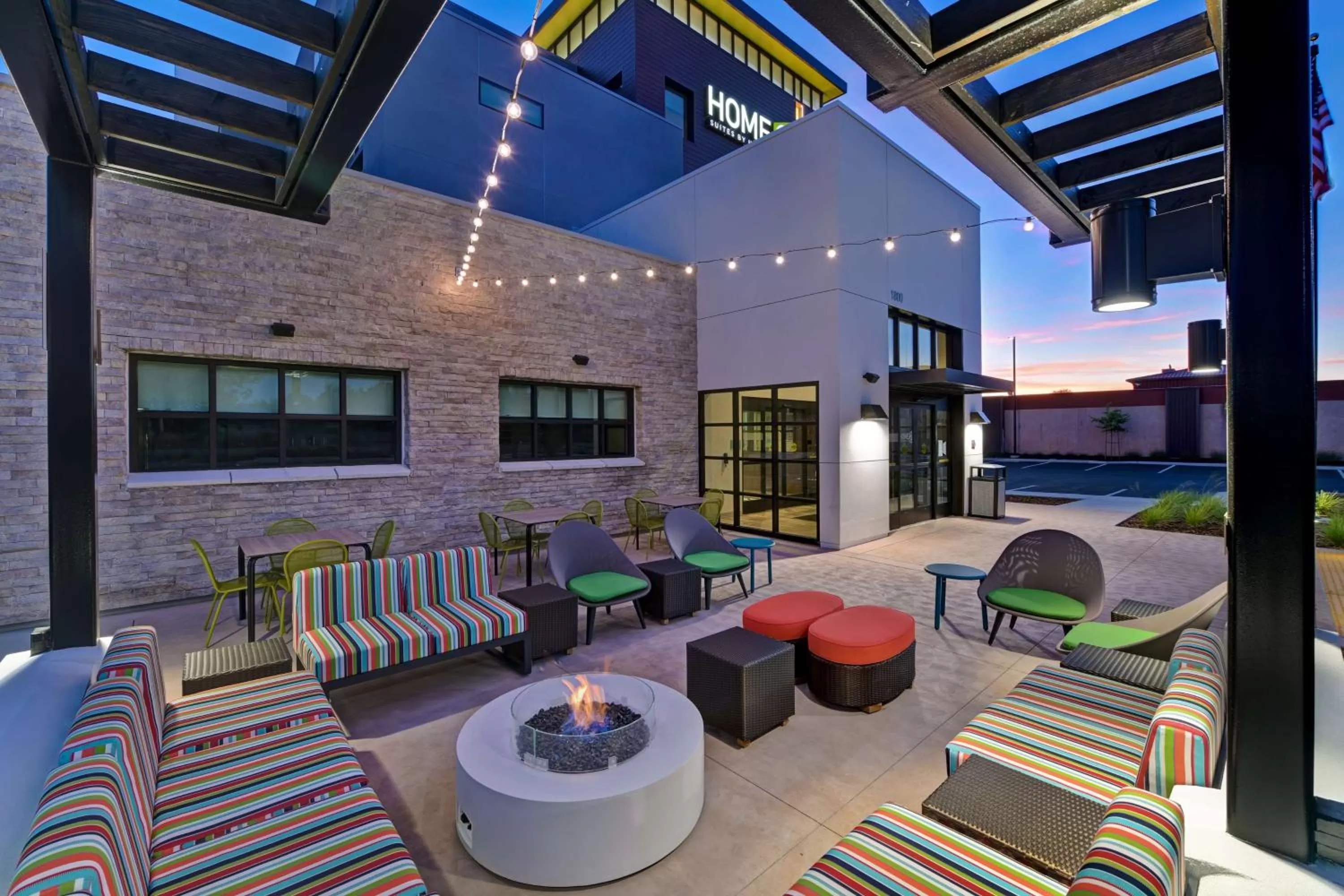 Patio in Home2 Suites By Hilton Atascadero, Ca