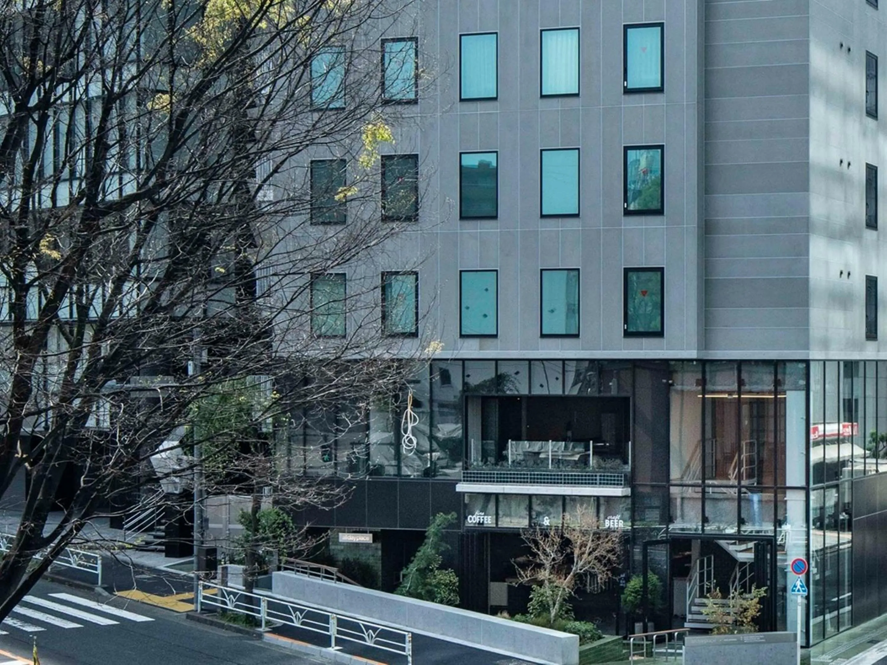 Property building in all day place shibuya