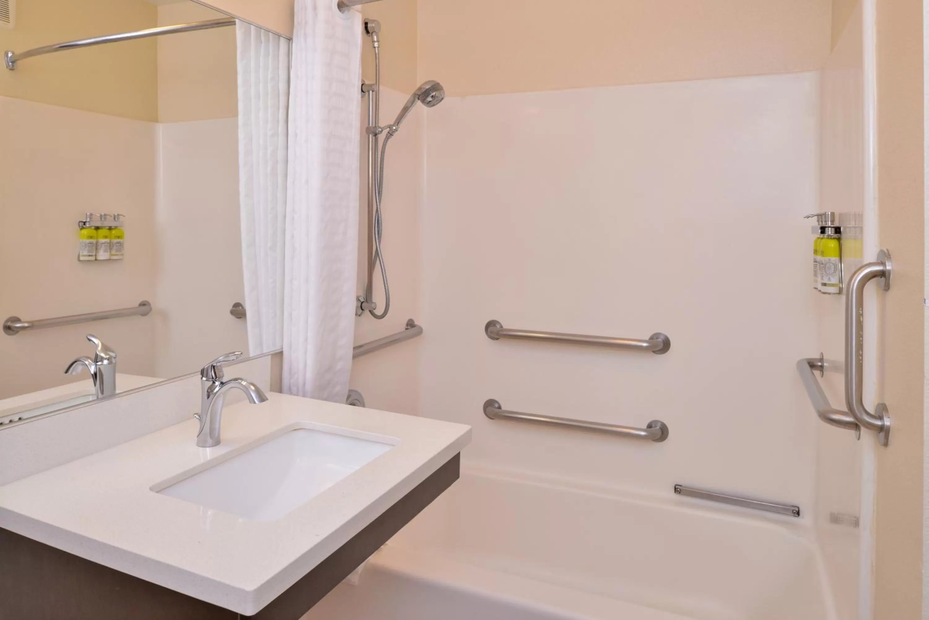 Shower in Candlewood Suites Austin-Round Rock by IHG