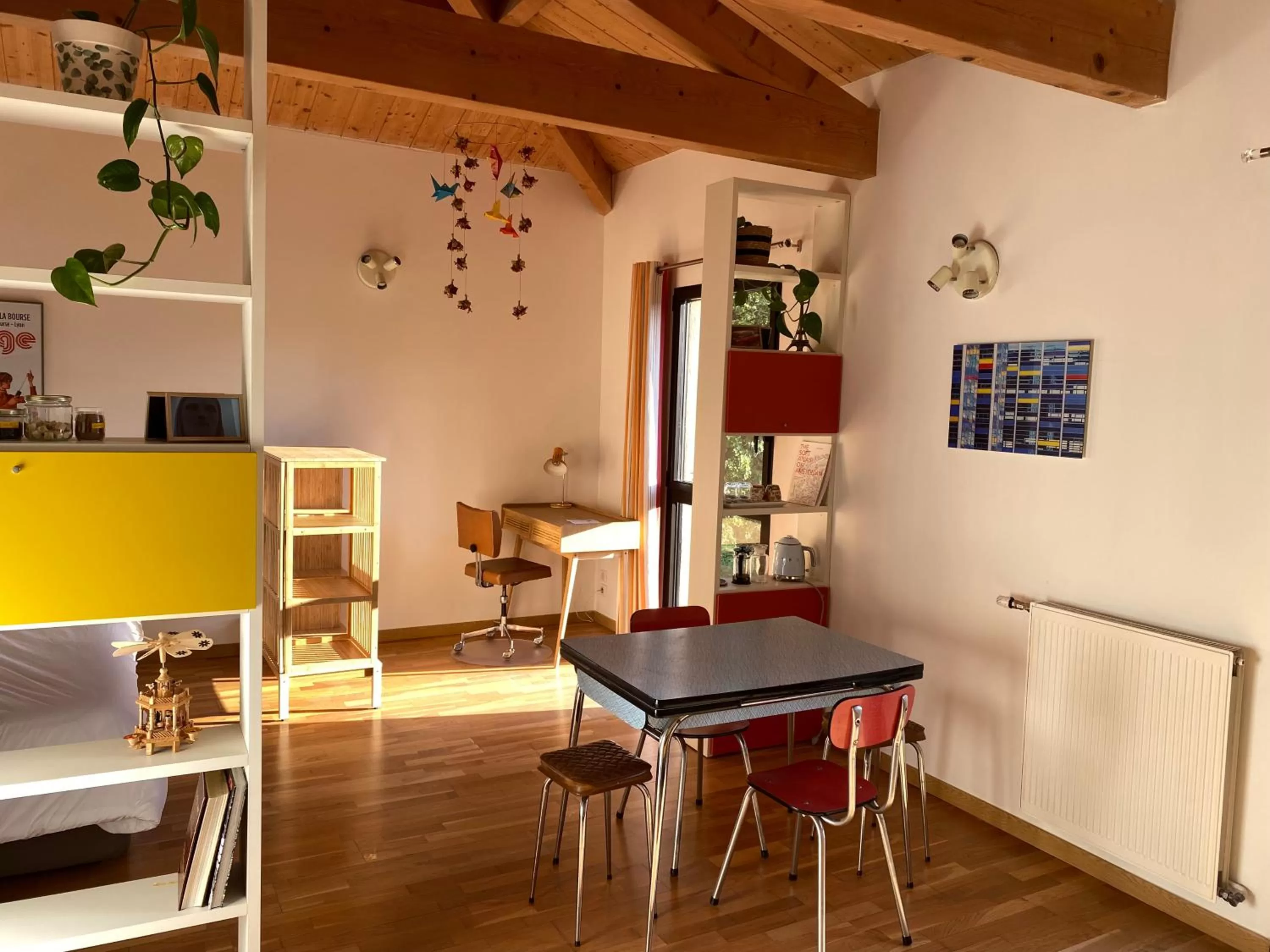 Bedroom, Dining Area in Les Cabanons