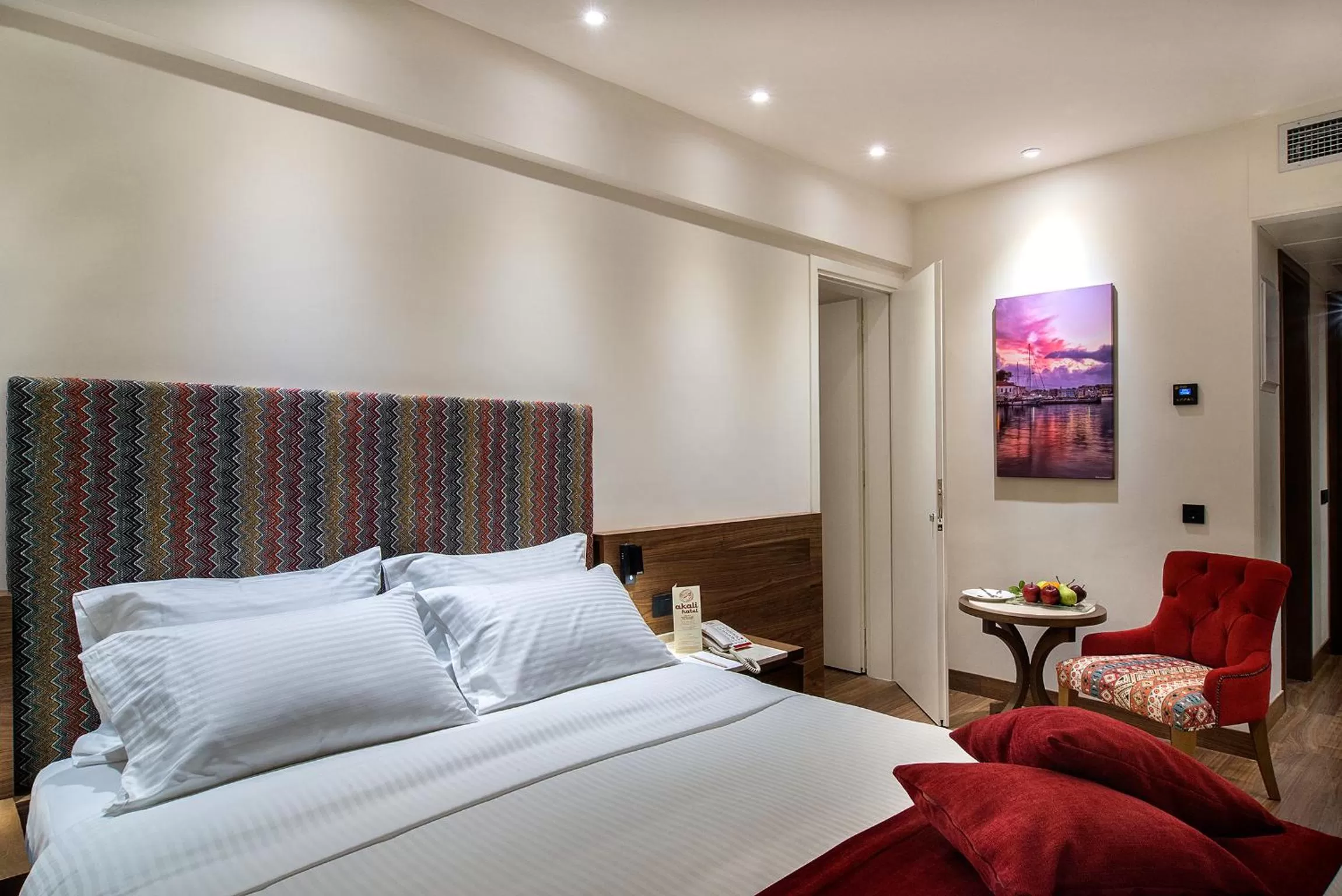 Photo of the whole room, Bed in Civitel Akali Hotel