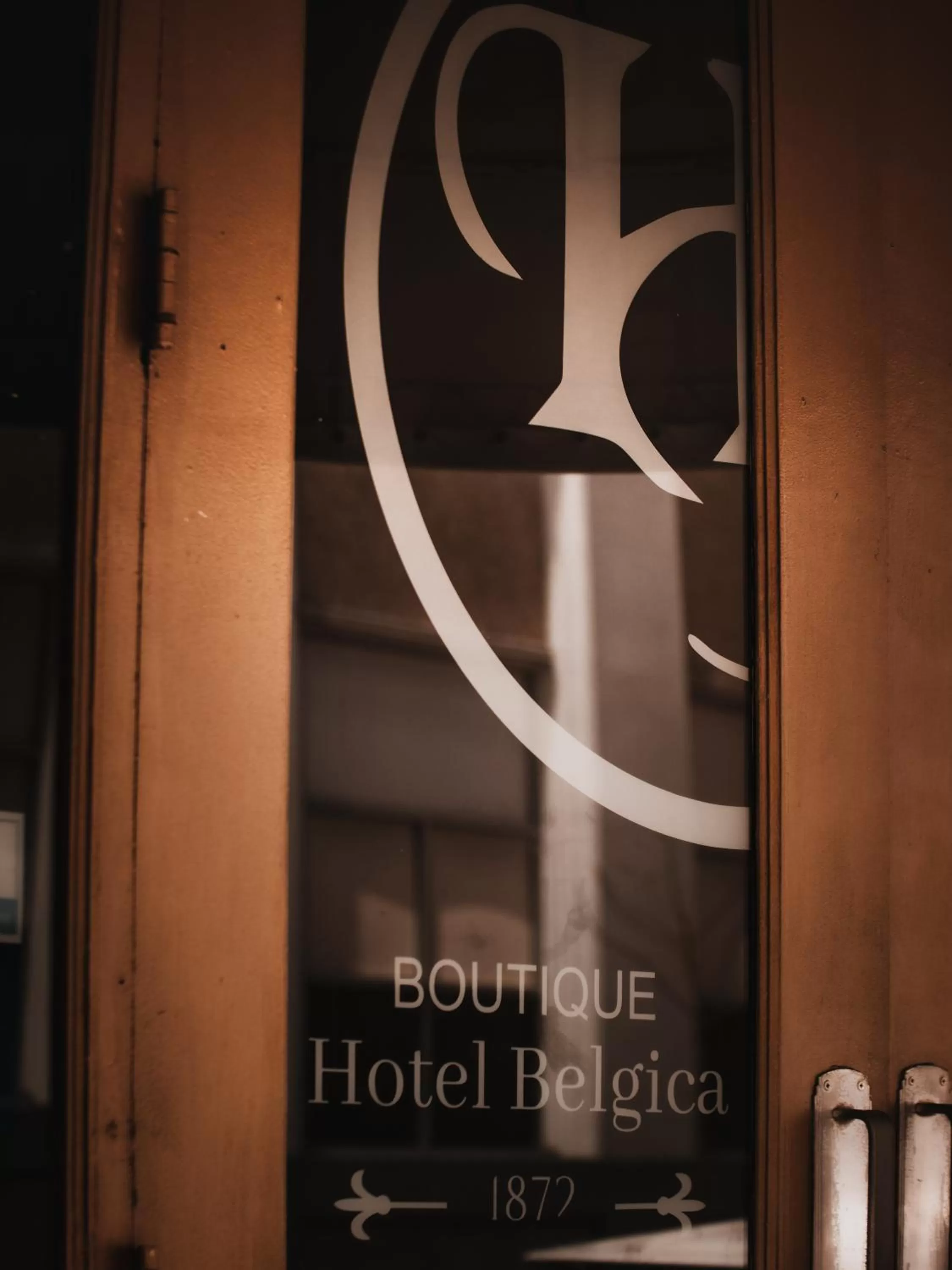 Property logo or sign in Boutique Hotel Belgica