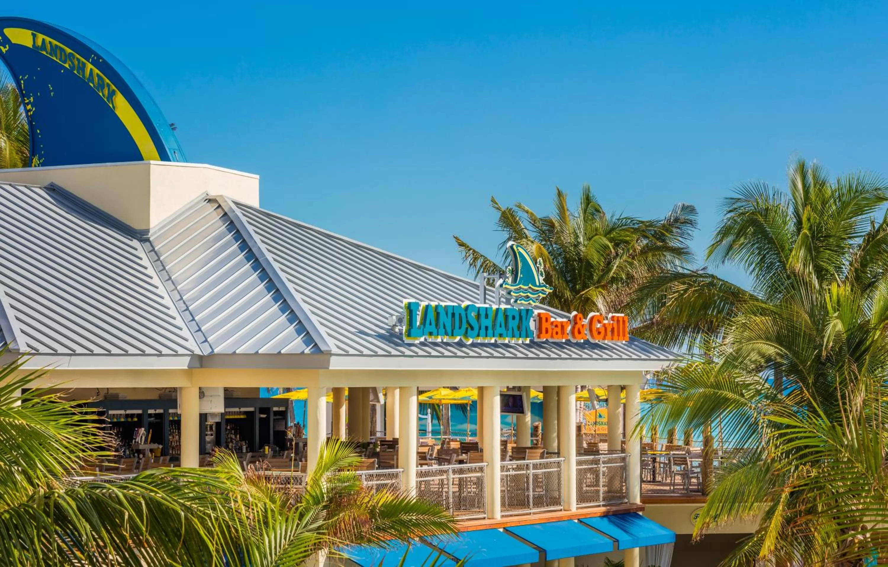 Facade/entrance in Margaritaville Hollywood Beach Resort