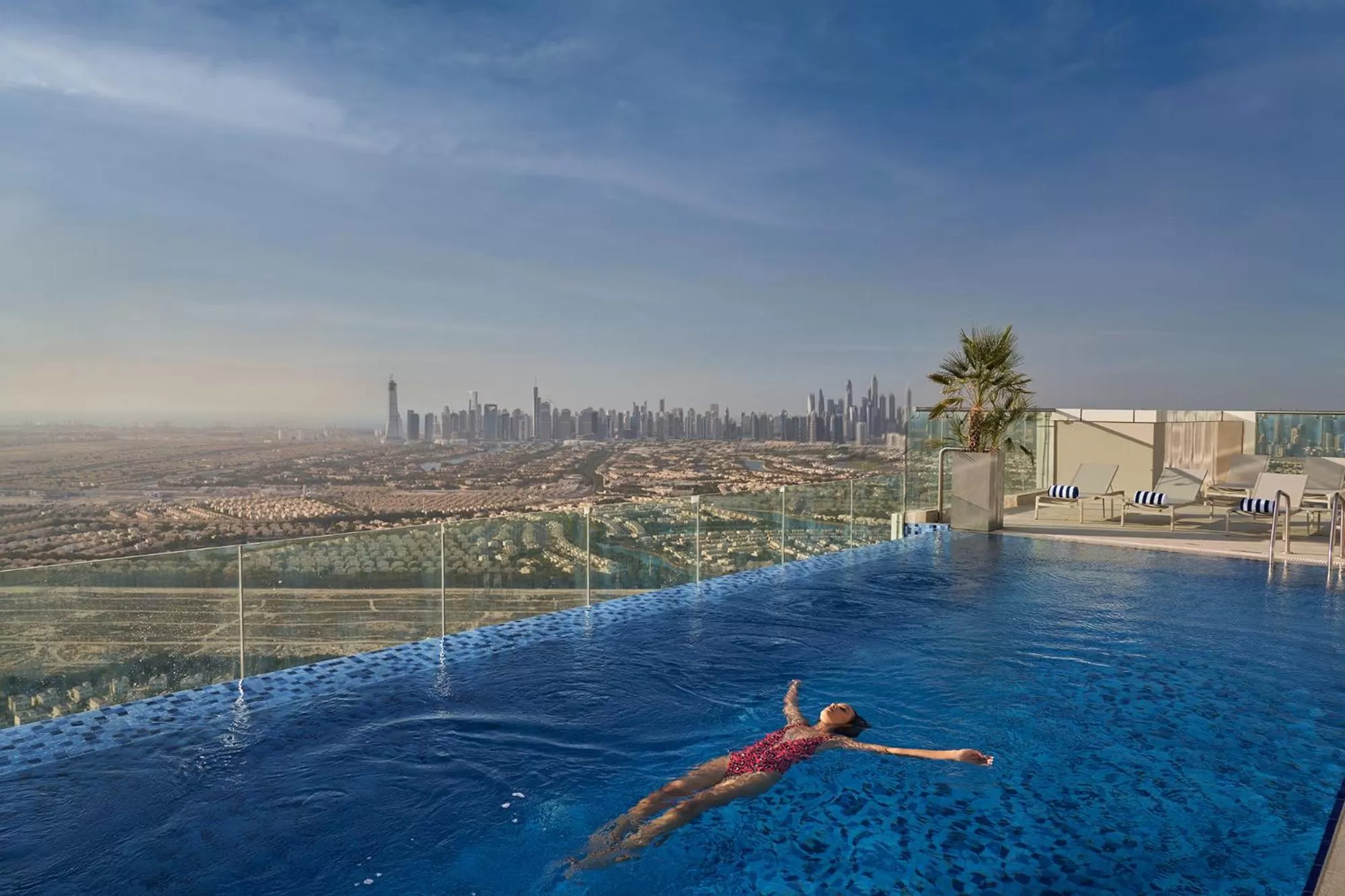 Swimming pool in Novotel Jumeirah Village Triangle
